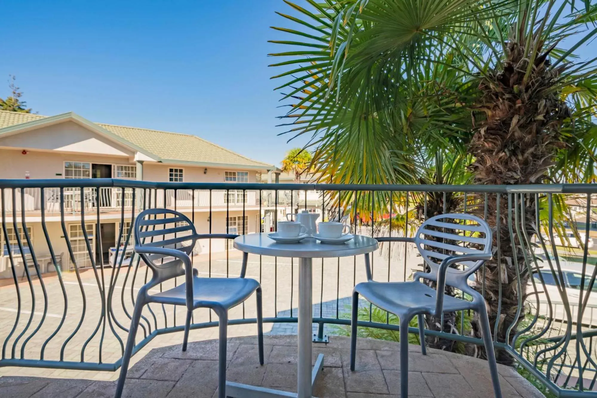 Balcony/Terrace in Silver Fern Rotorua Suites & Spa