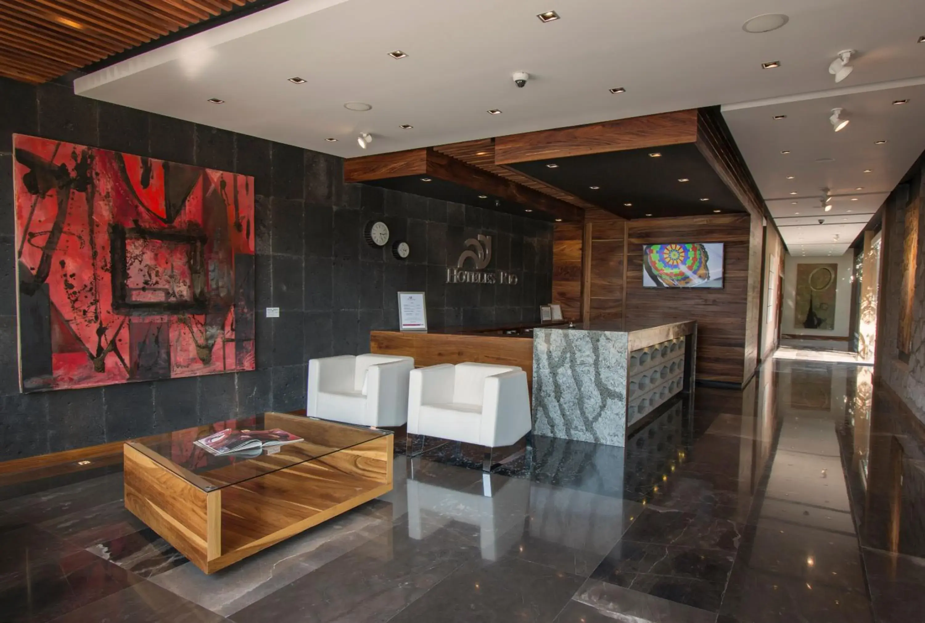 Lobby or reception, Lobby/Reception in Hotel Rio Tequisquiapan