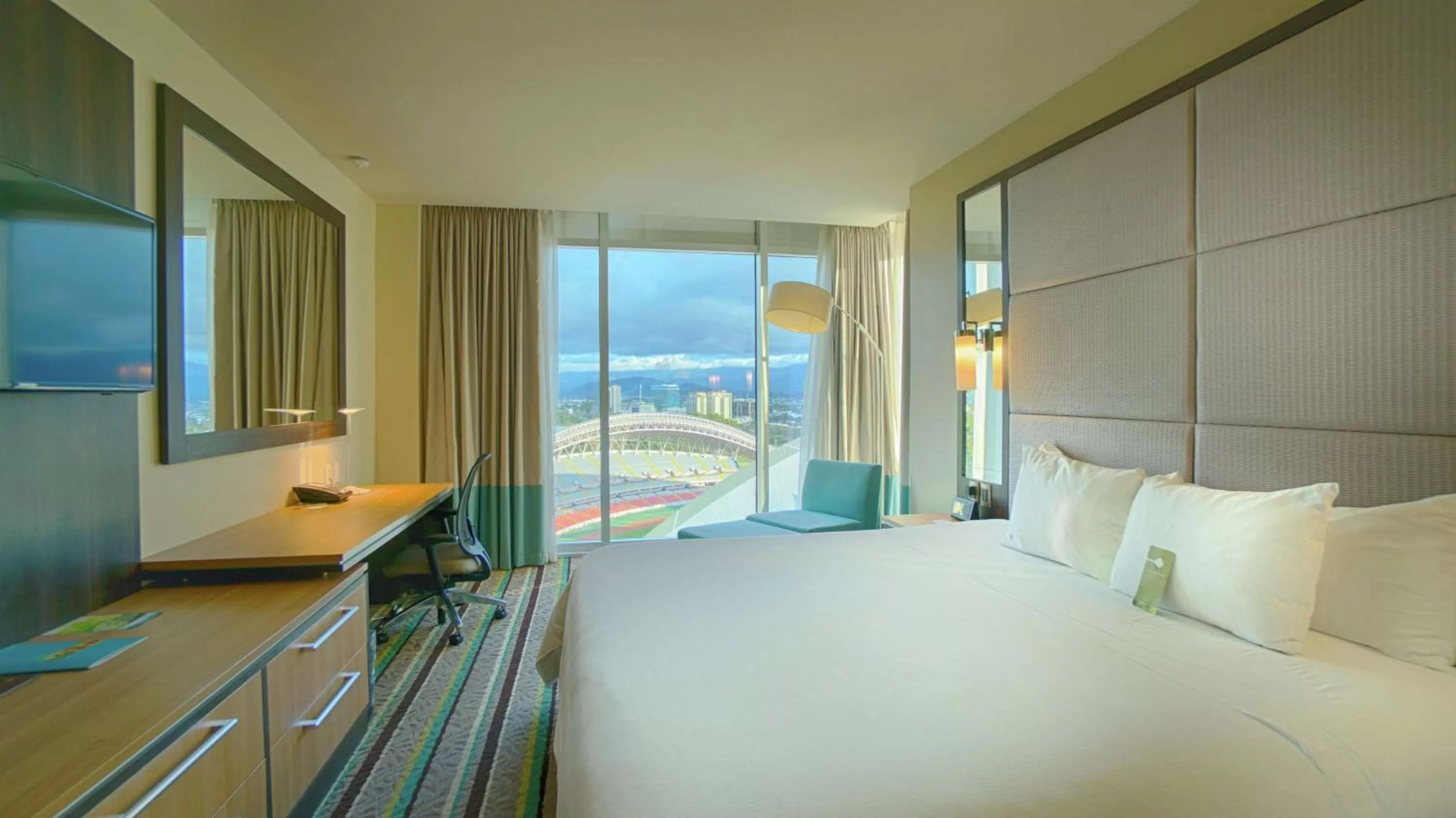 Bed in Hilton Garden Inn San Jose La Sabana, Costa Rica