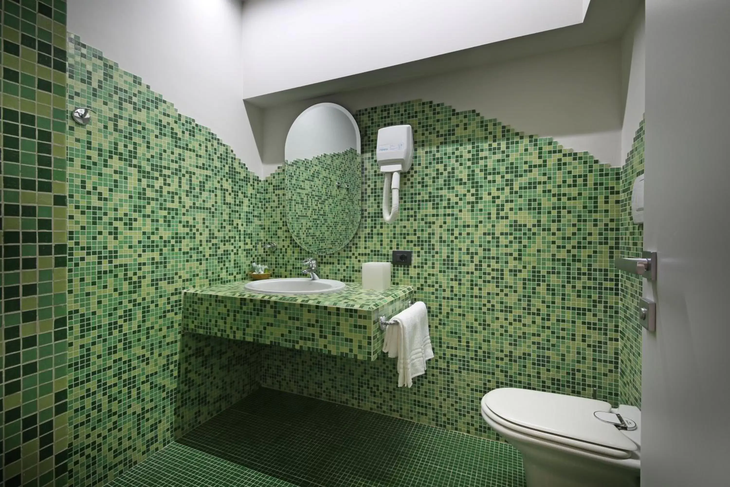 Shower, Bathroom in Hotel Salò du Parc