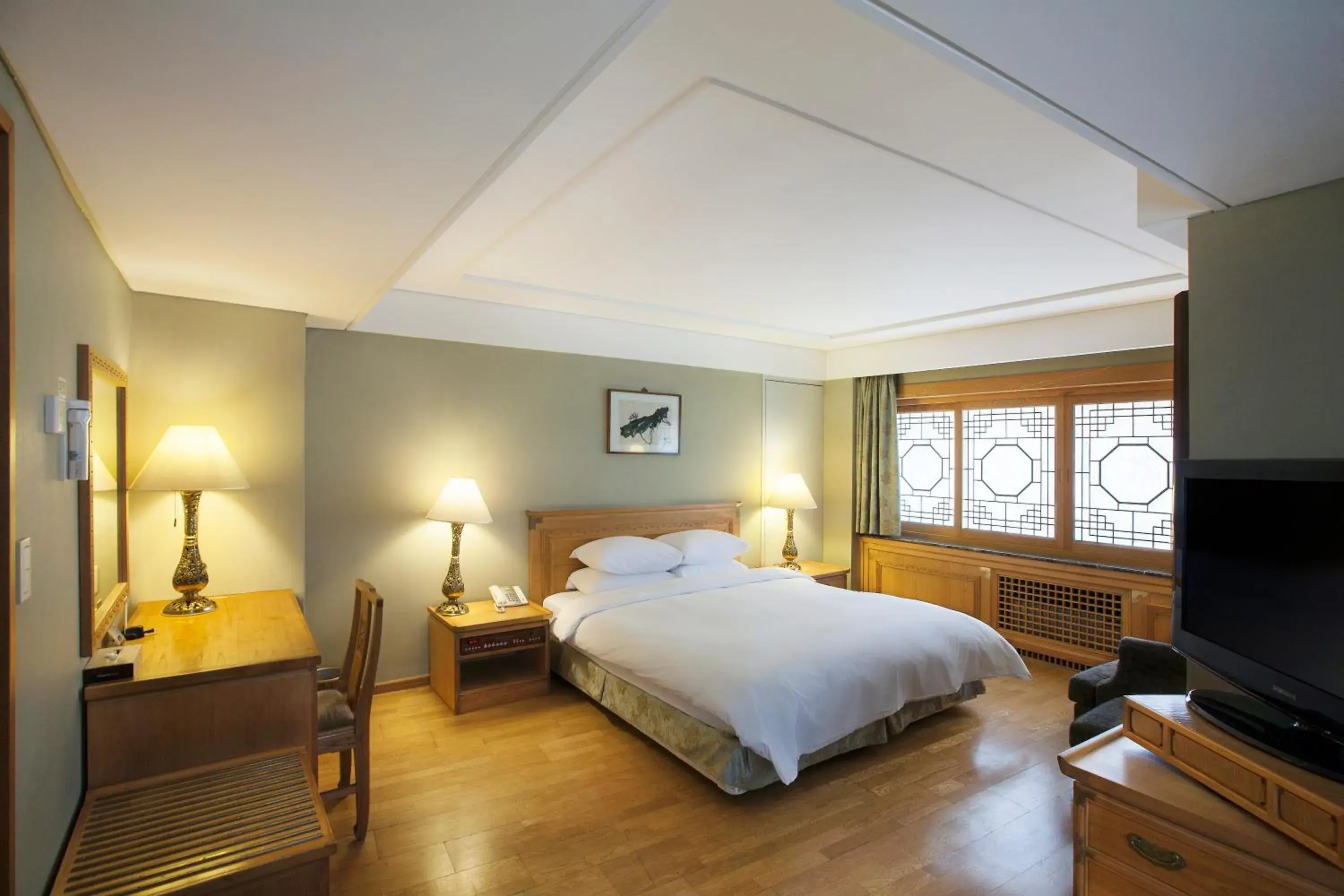 Bed in Commodore Hotel Busan Bed in Commodore Hotel Busan