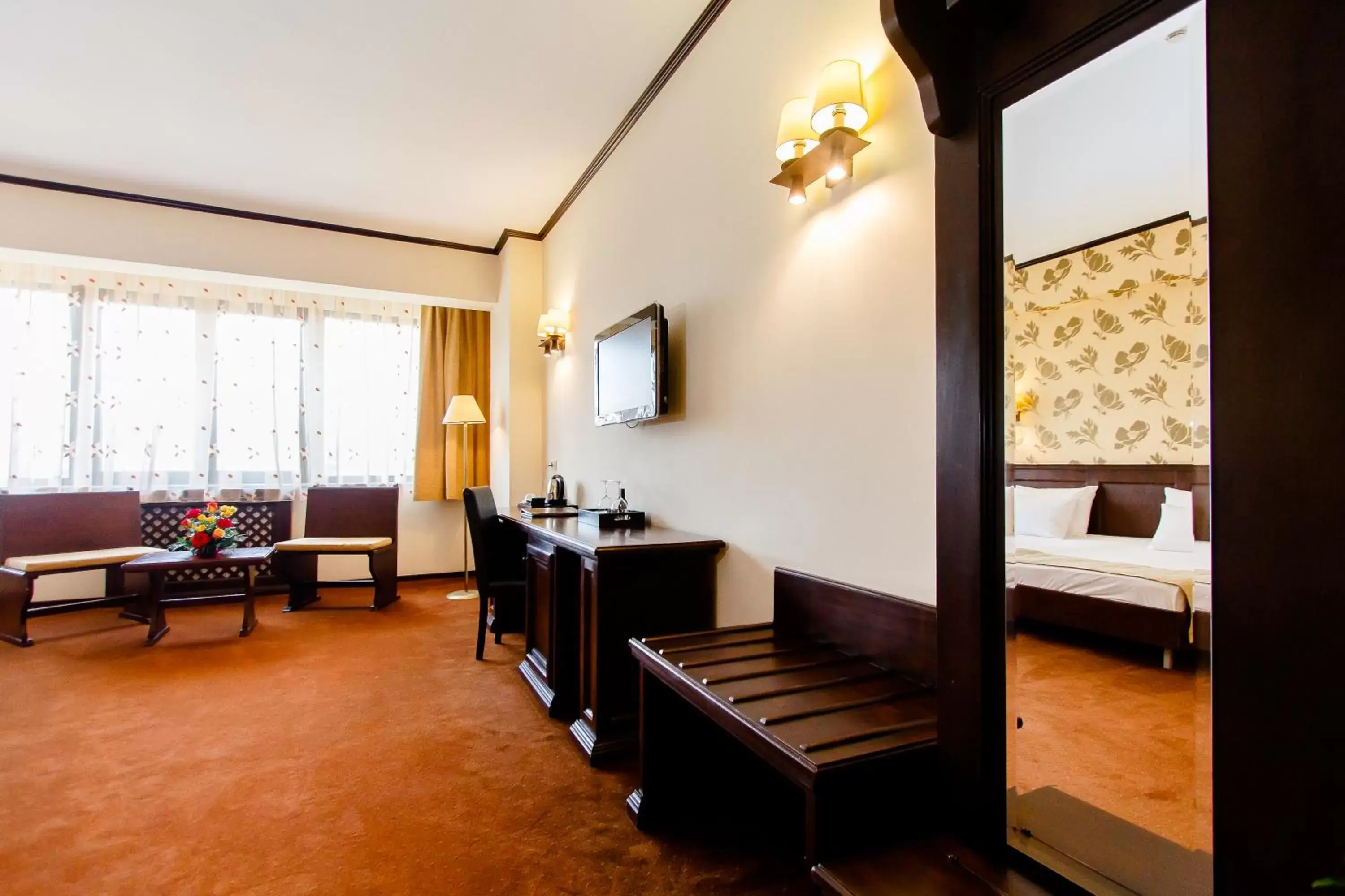Bed in International Bucharest City Centre Hotel