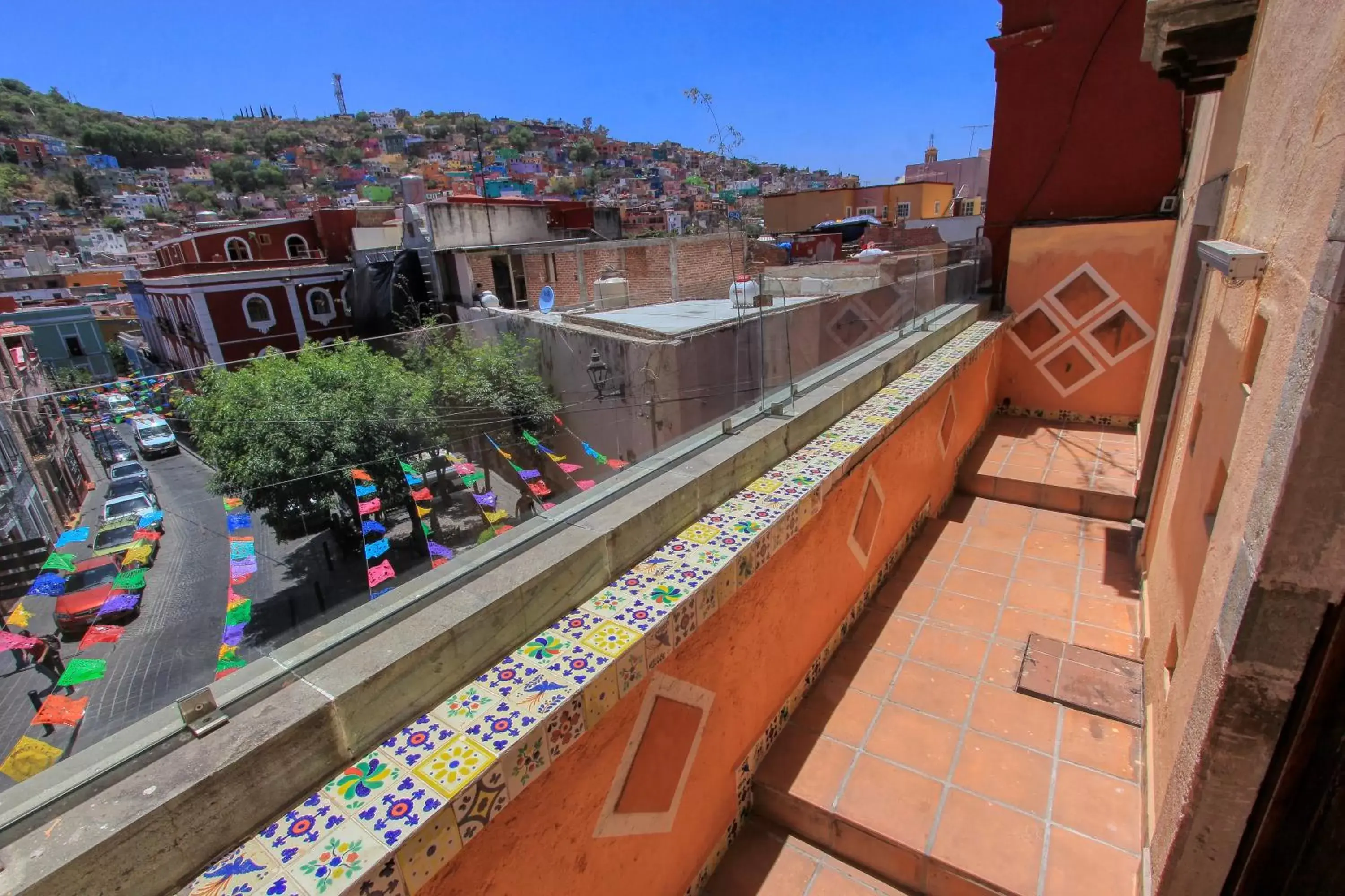 Balcony/Terrace in Hotel Real Guanajuato