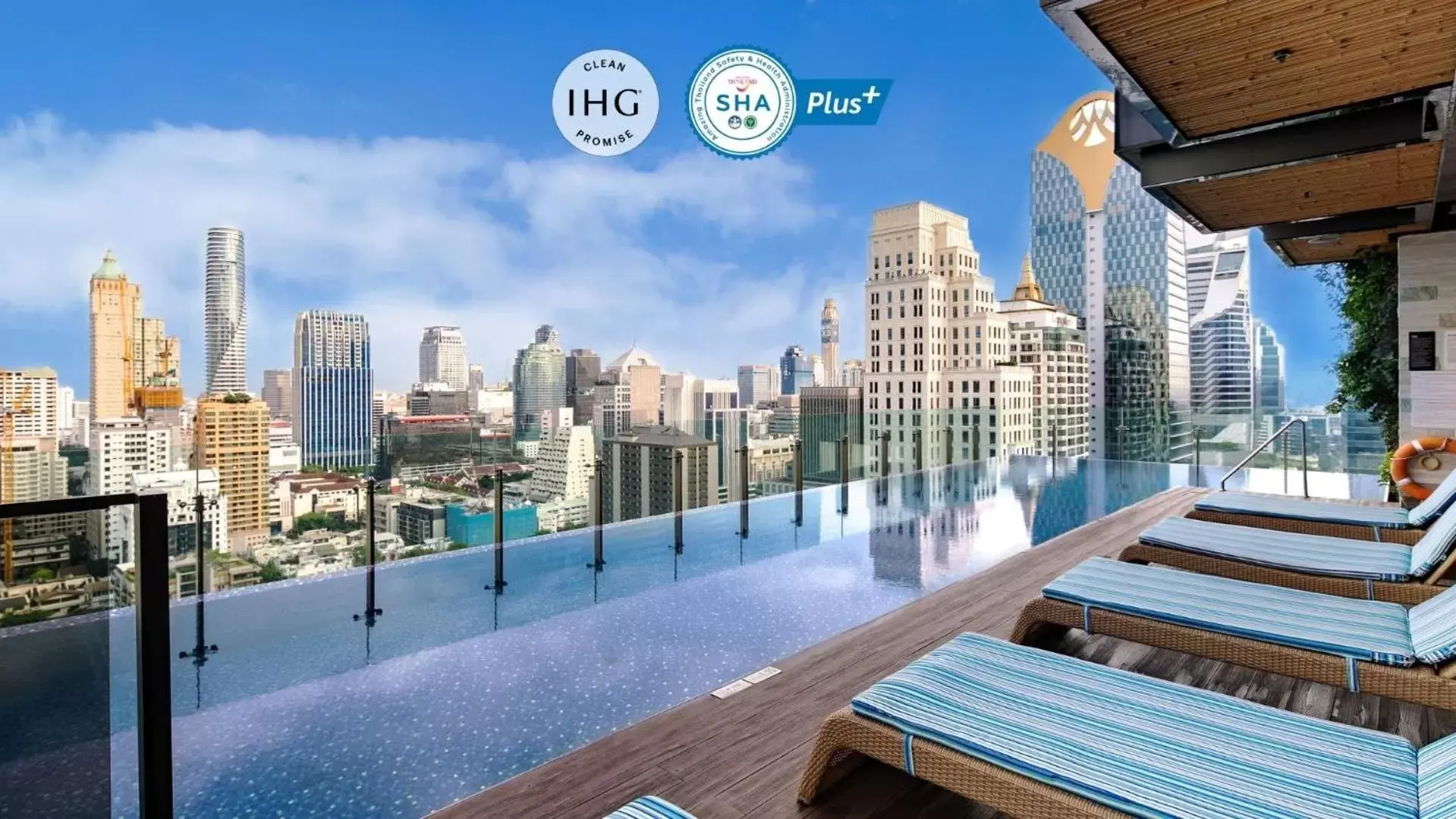 City view, Swimming Pool in Hotel Indigo Bangkok Wireless Road, an IHG Hotel