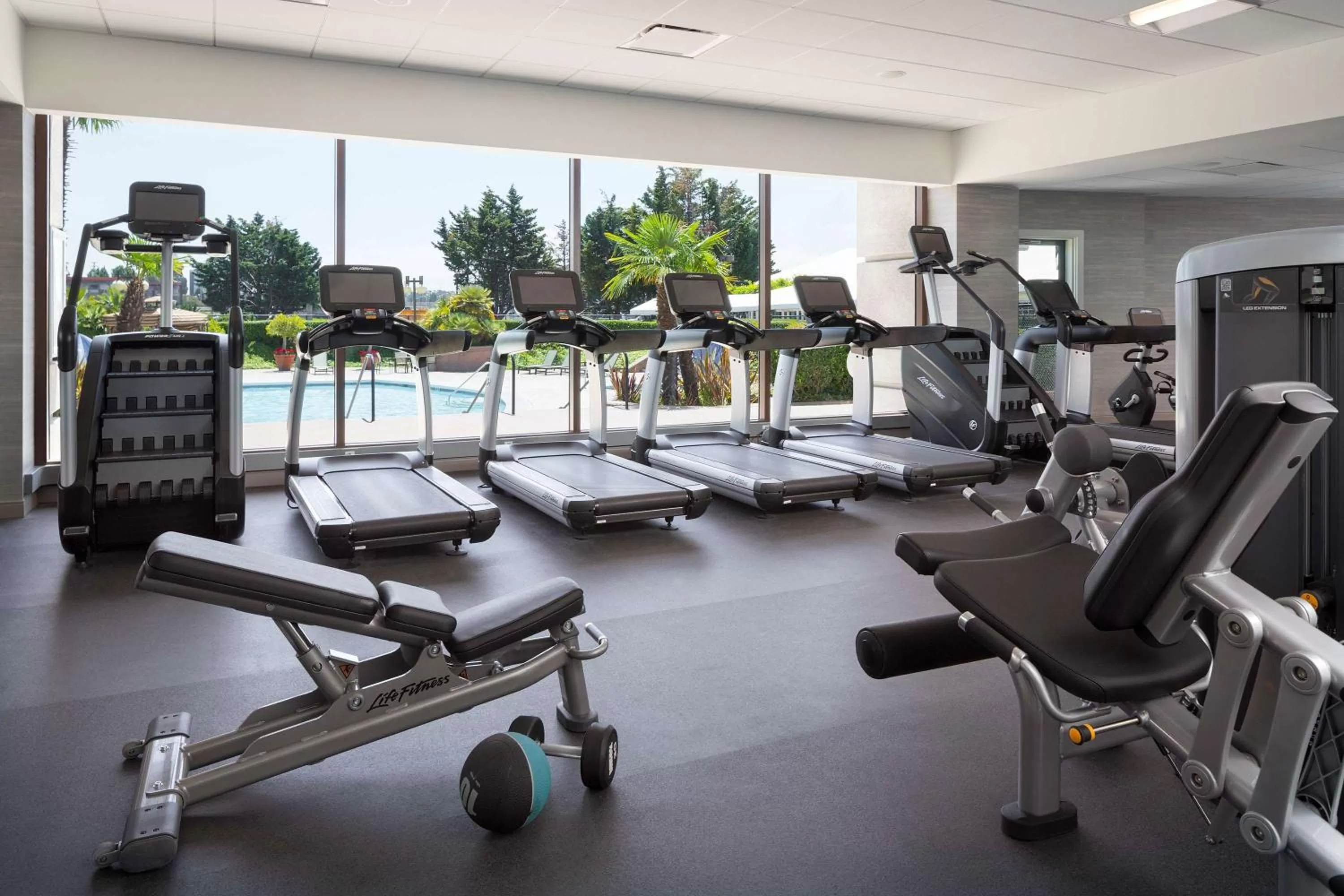 Fitness centre/facilities in Hyatt Regency San Francisco Airport