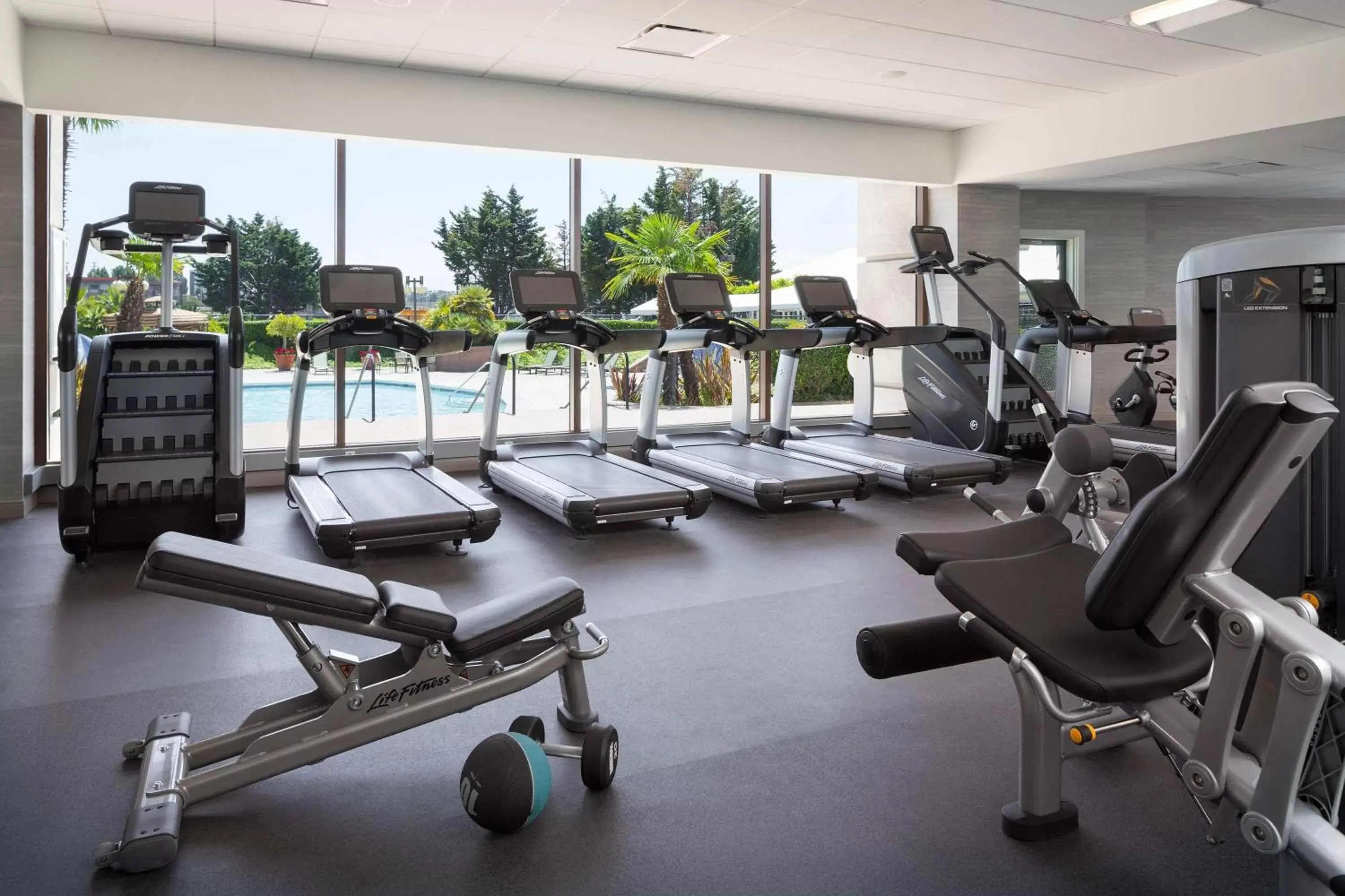 Fitness centre/facilities, Fitness Center/Facilities in Hyatt Regency San Francisco Airport