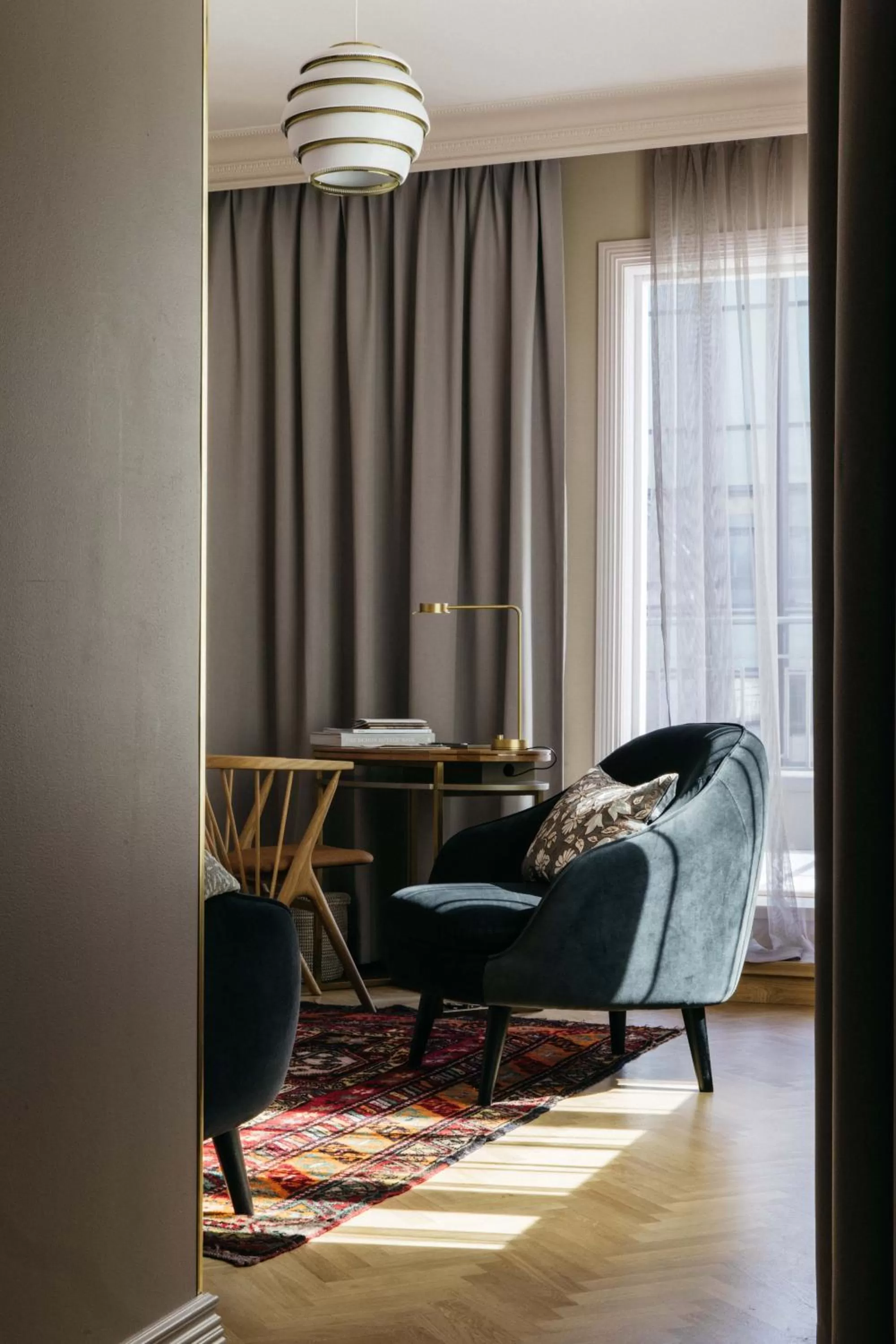 Living room in Hotel St. George Helsinki