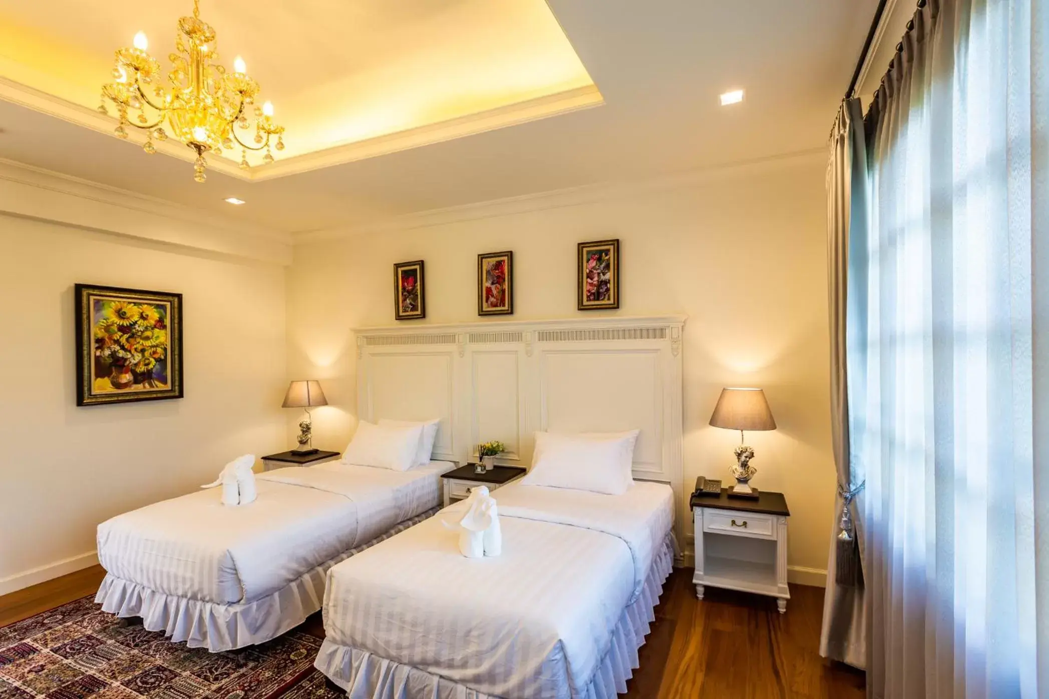 Bedroom, Bed in Merchant Villa- SHA Extra Plus
