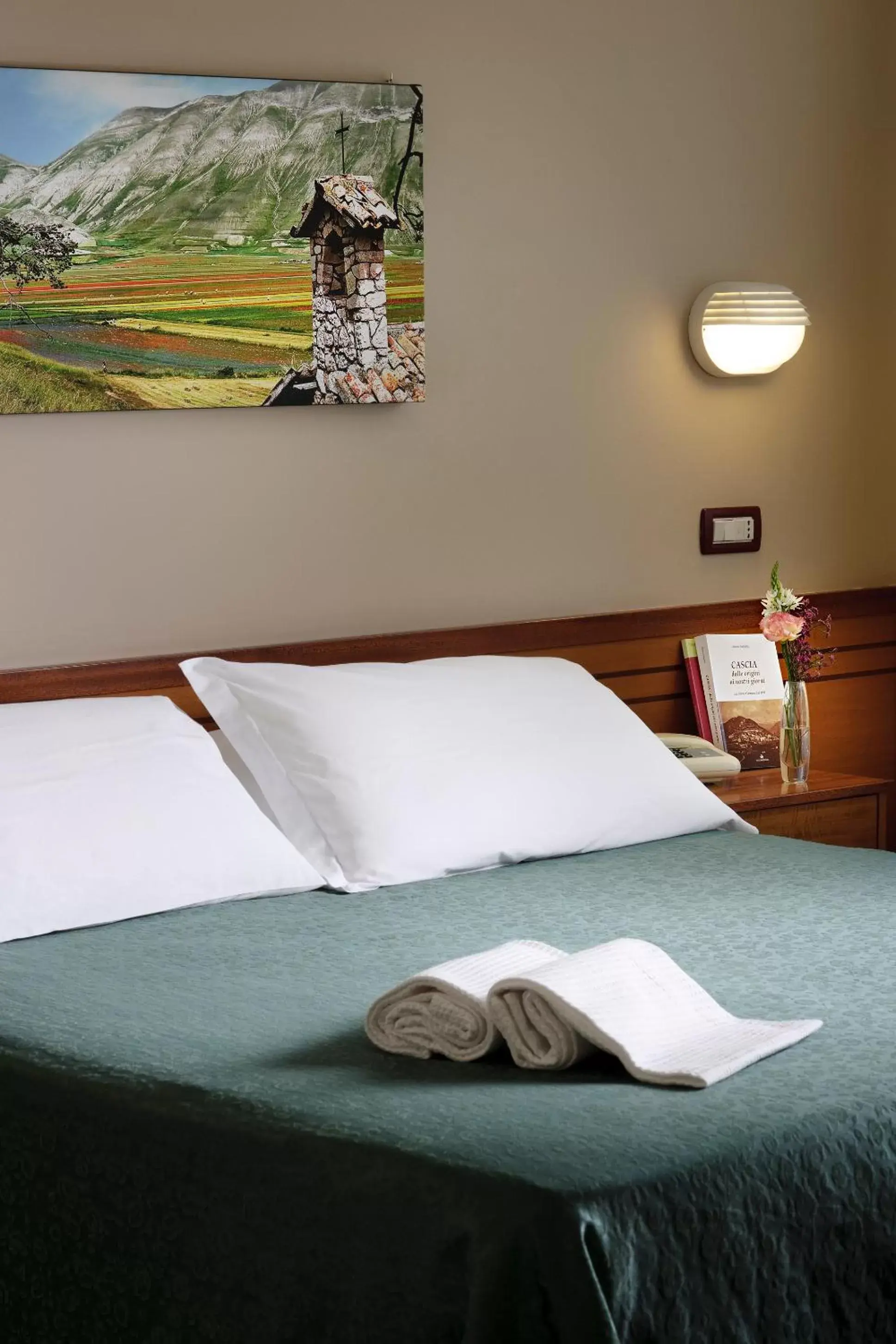 Bed in Hotel Delle Rose