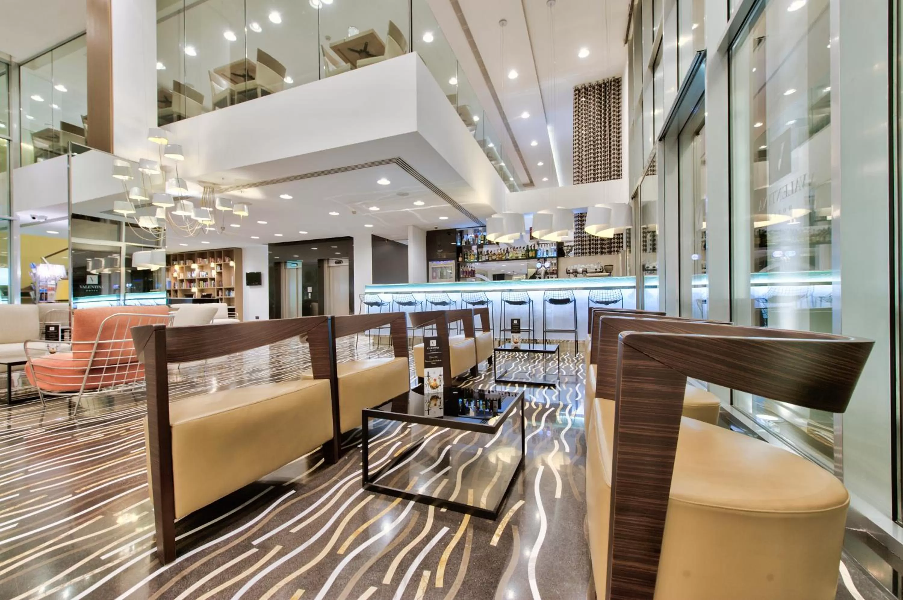 Lobby or reception in Hotel Valentina