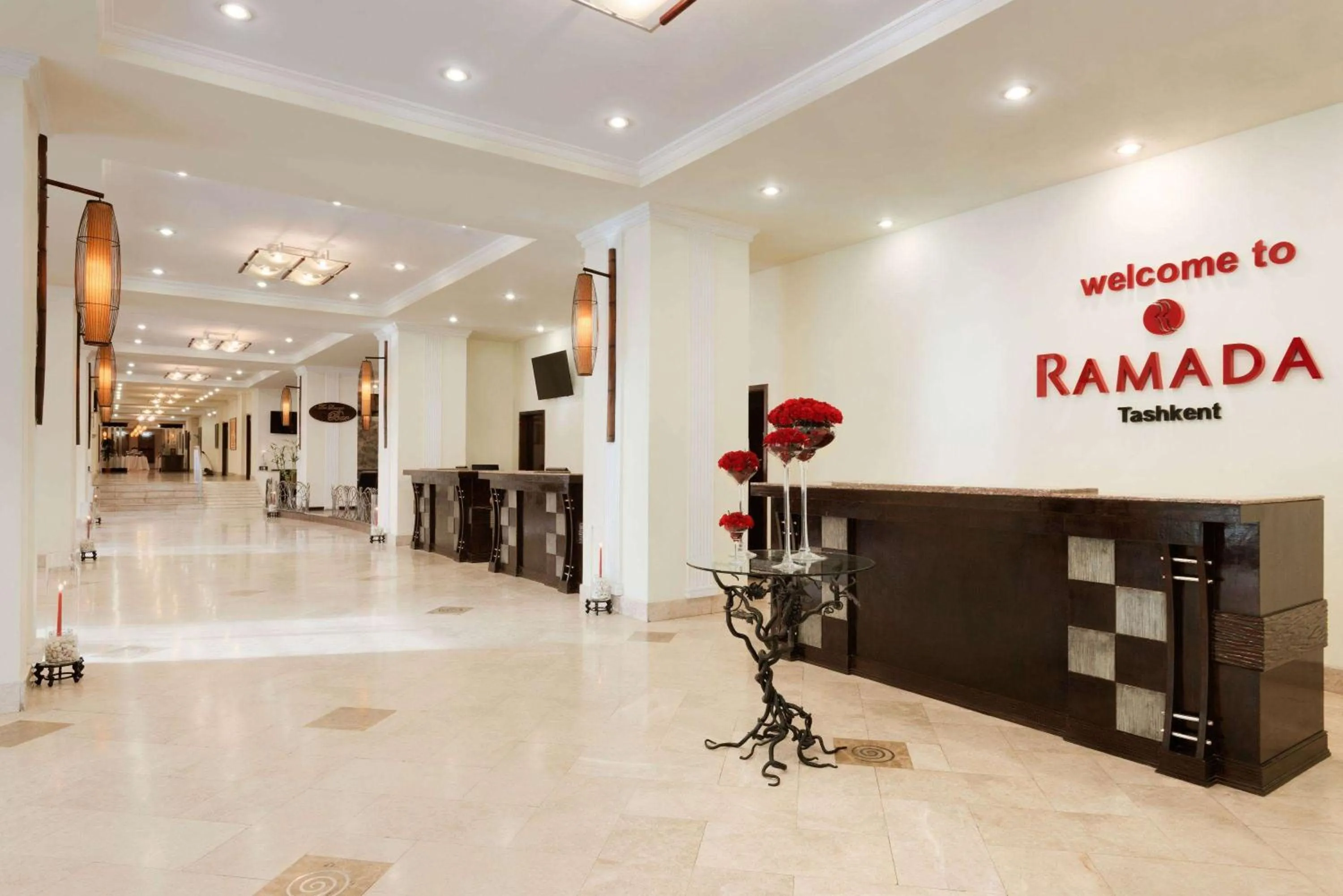 Lobby or reception in Ramada by Wyndham Tashkent
