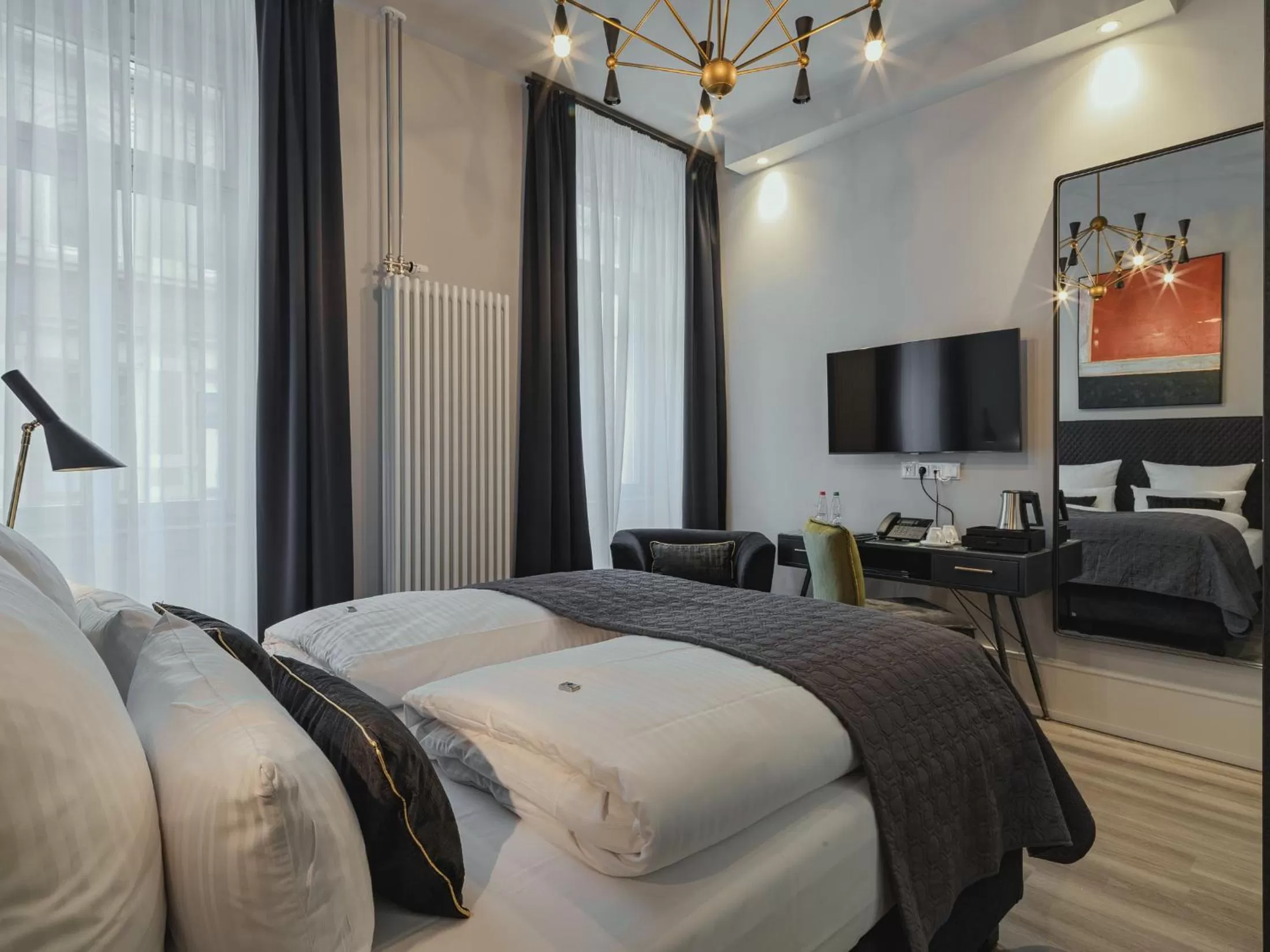 Bed in BS Boutique Hotel