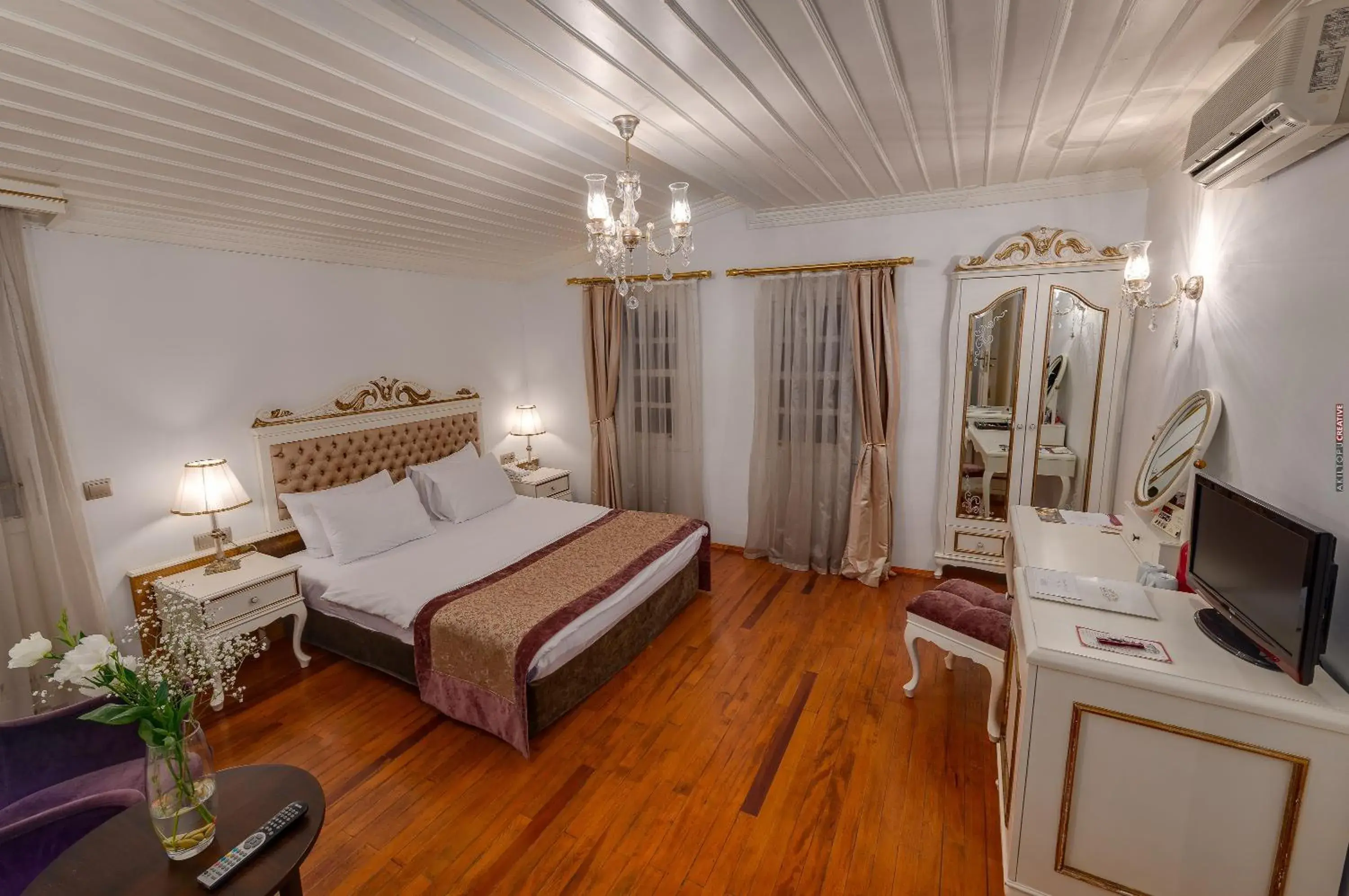 Bedroom in Tuvana Hotel