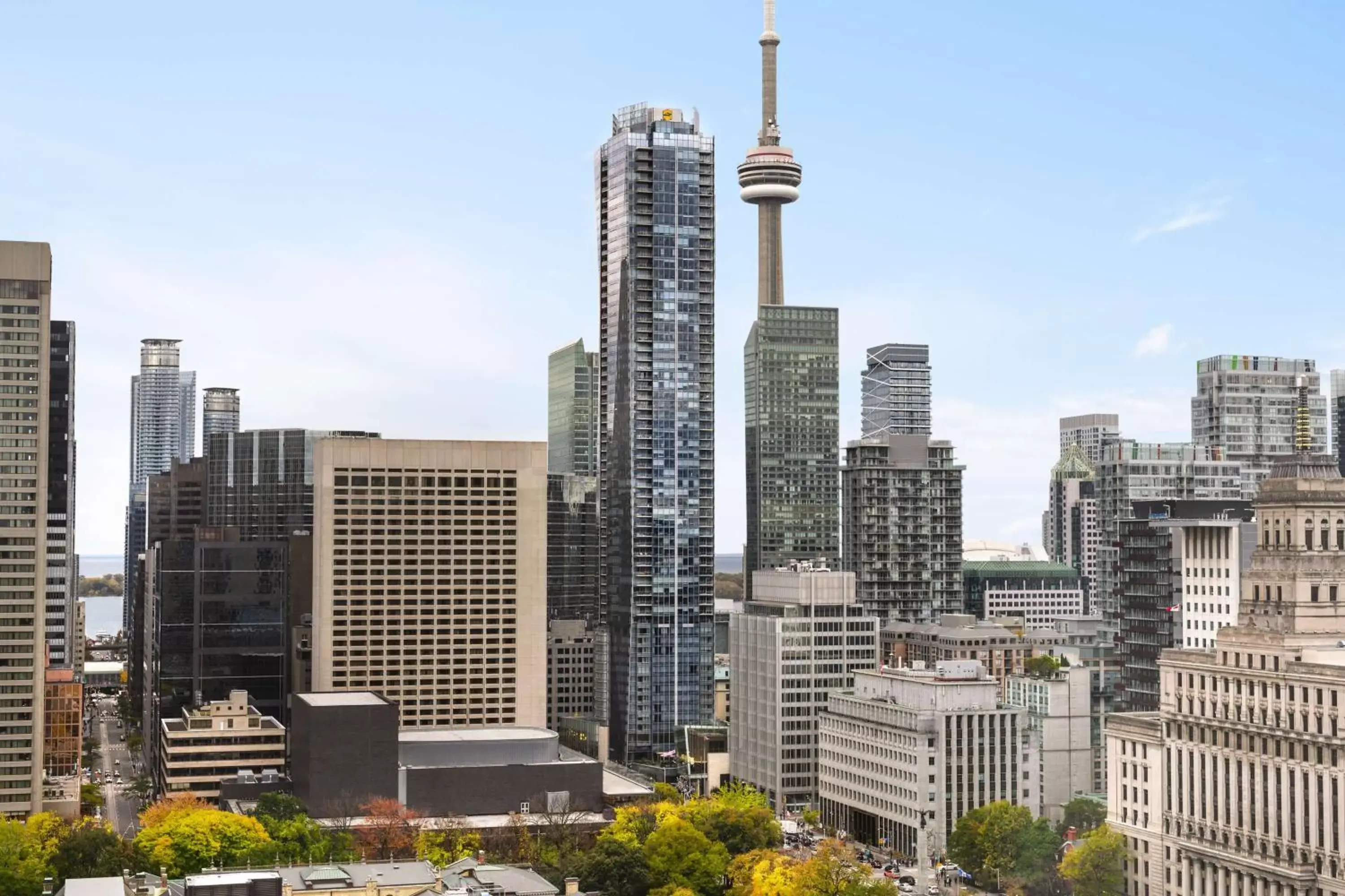 City view in Shangri-La Toronto