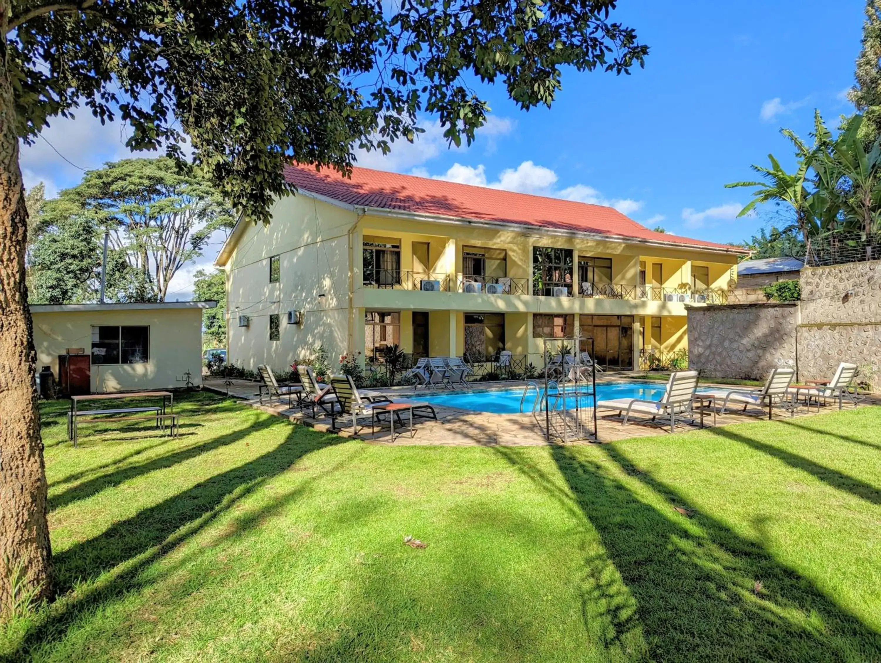 Property building in Mvuli Hotels Arusha Property building in Mvuli Hotels Arusha