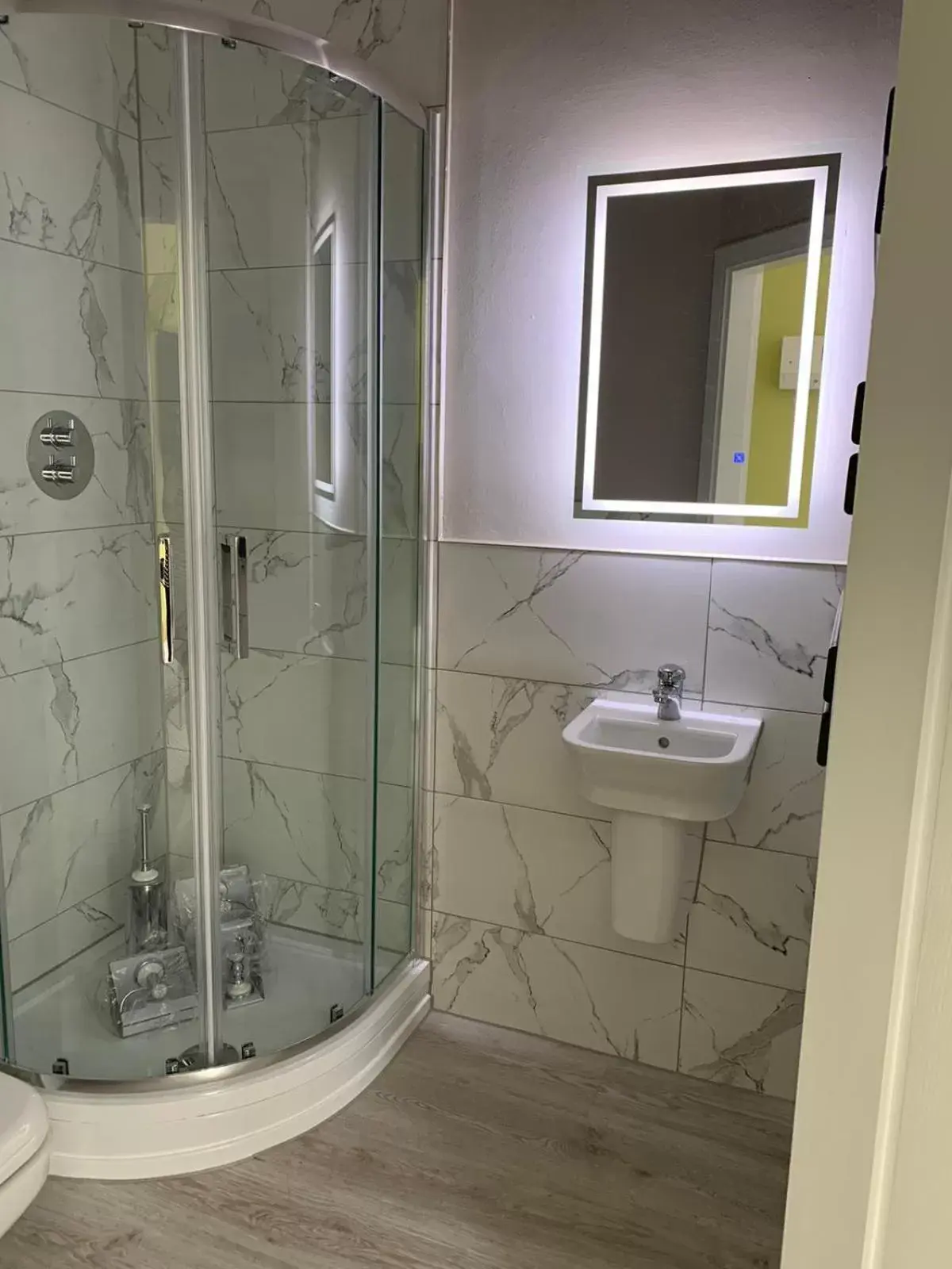 Bathroom in Winckley Square Residences