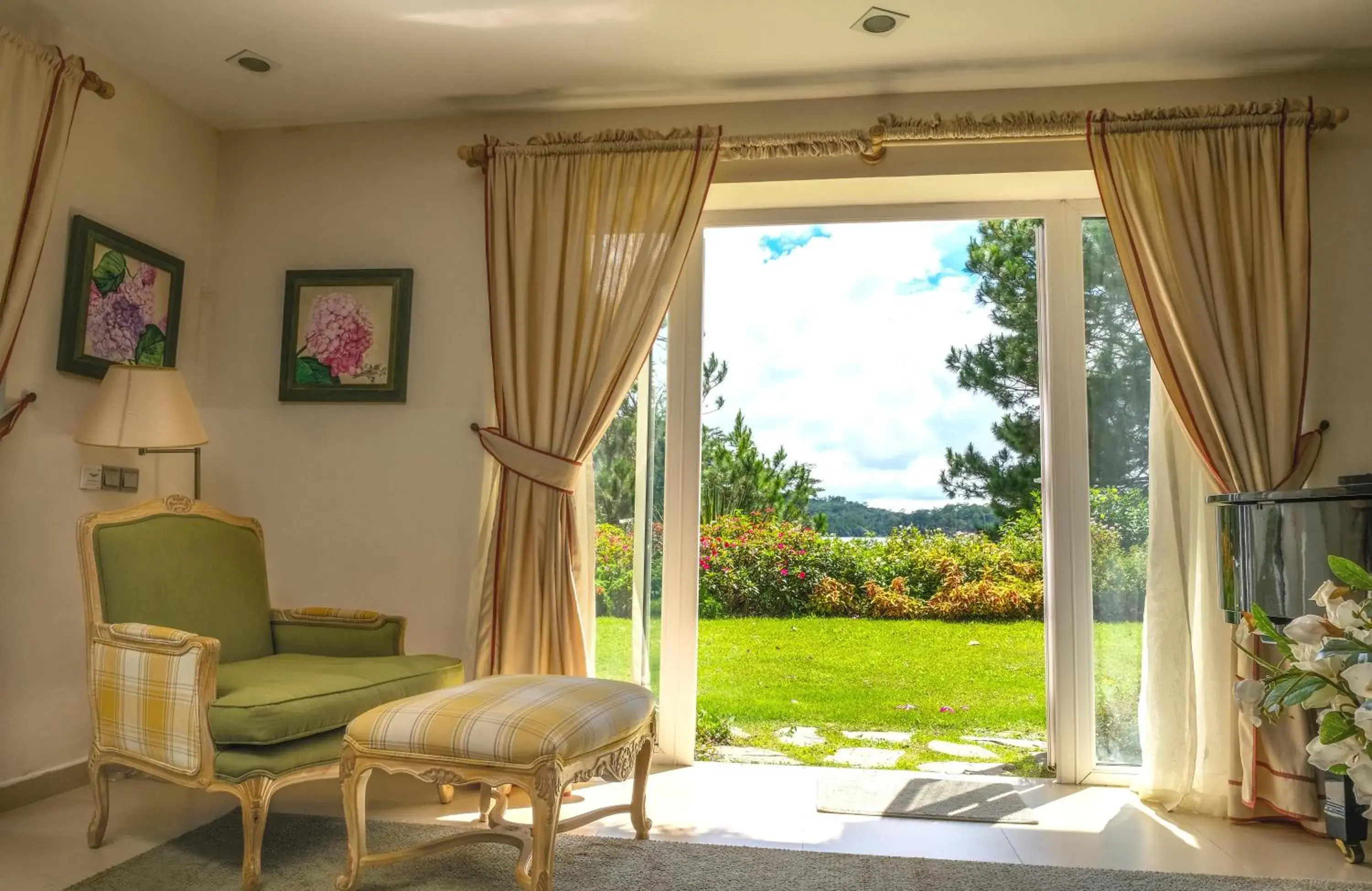 Living room, Seating Area in Binh An Village Resort