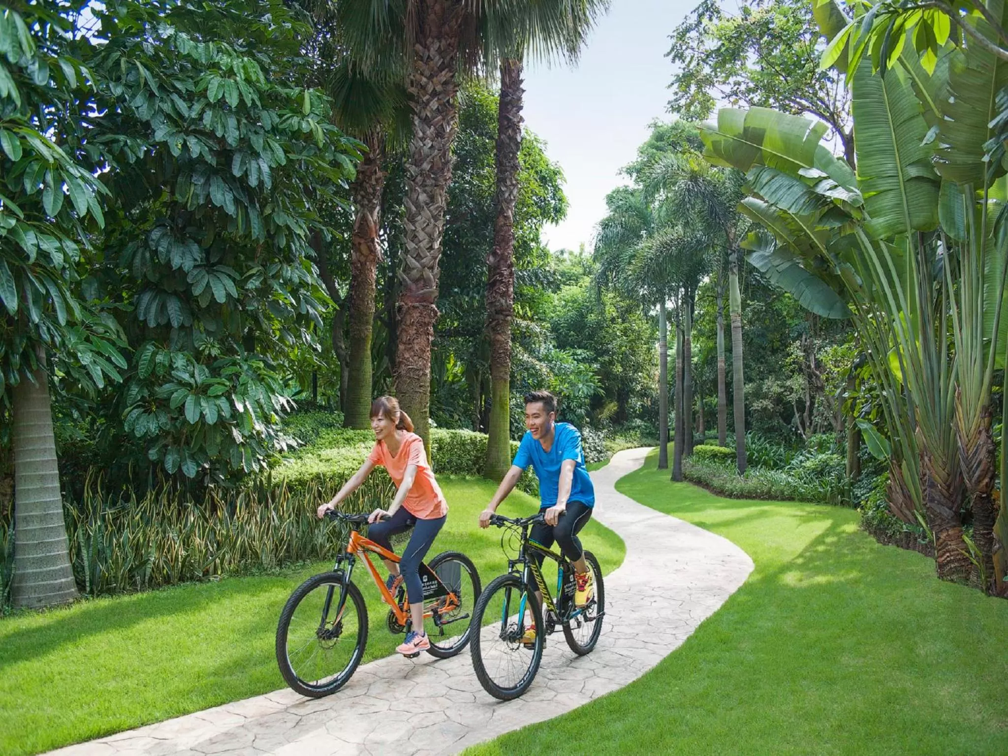 Garden, Biking in Shangri-La Guangzhou