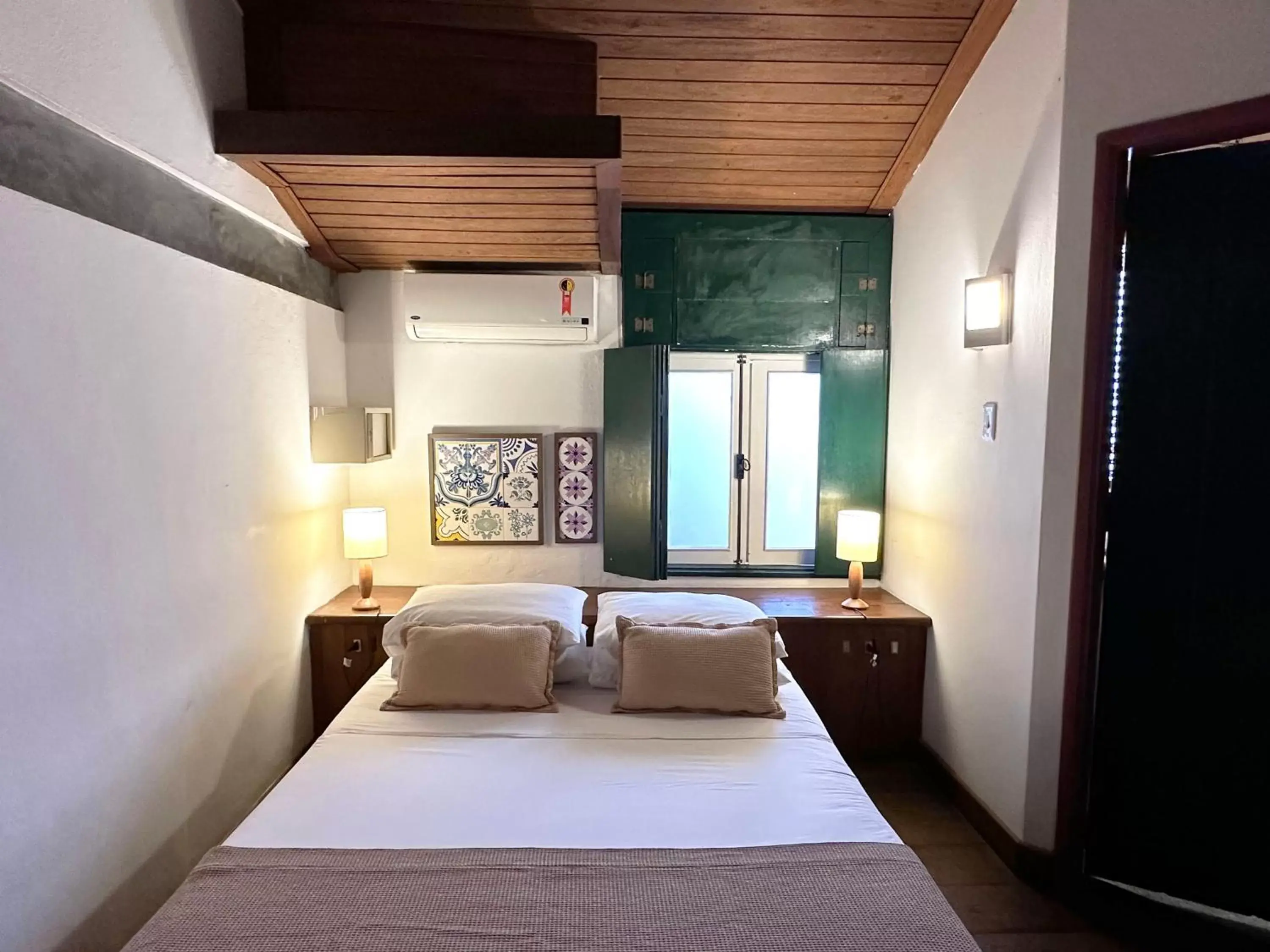 Bed in Hotel Catharina Paraguaçu