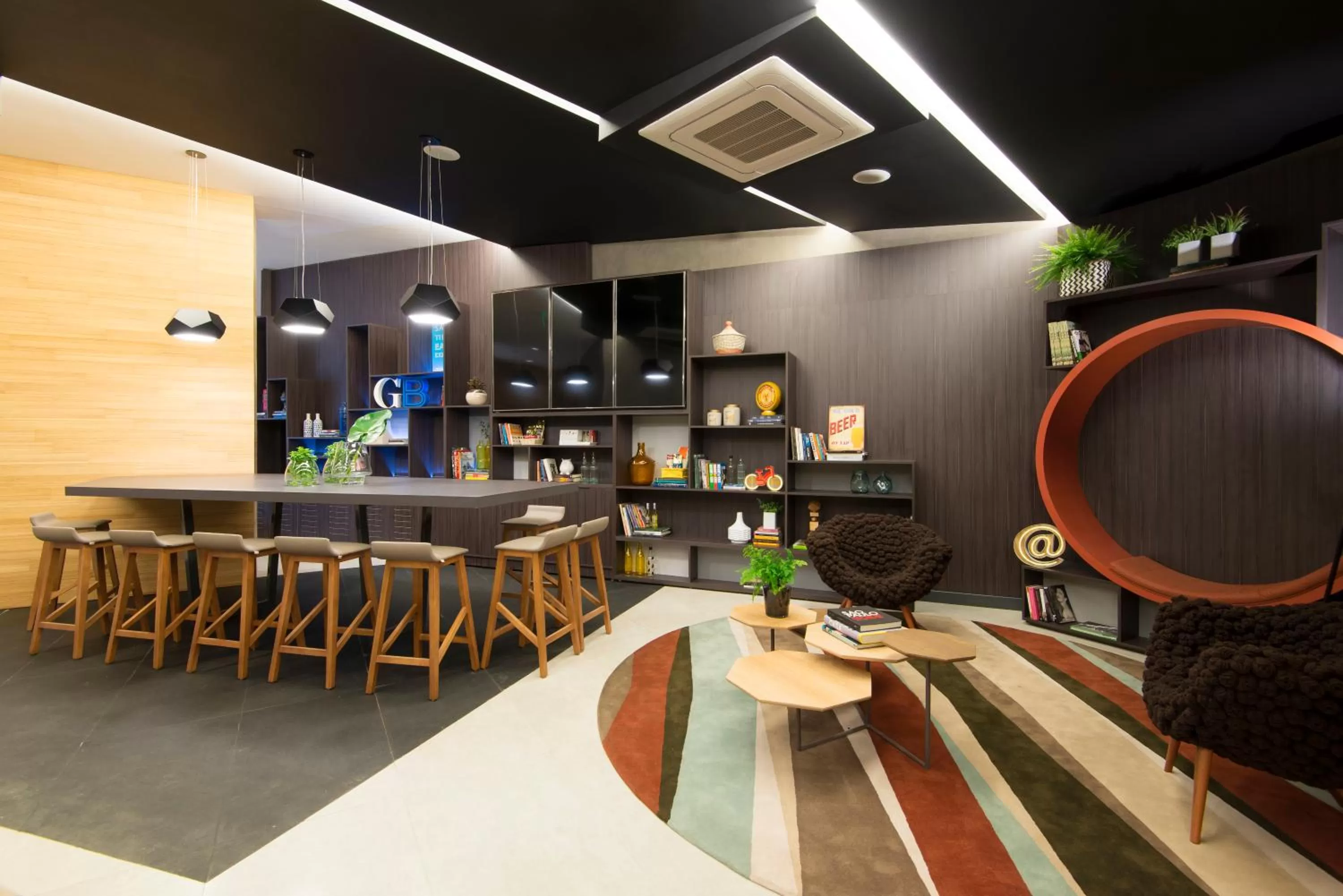 Lounge or bar in Novotel São Paulo Berrini