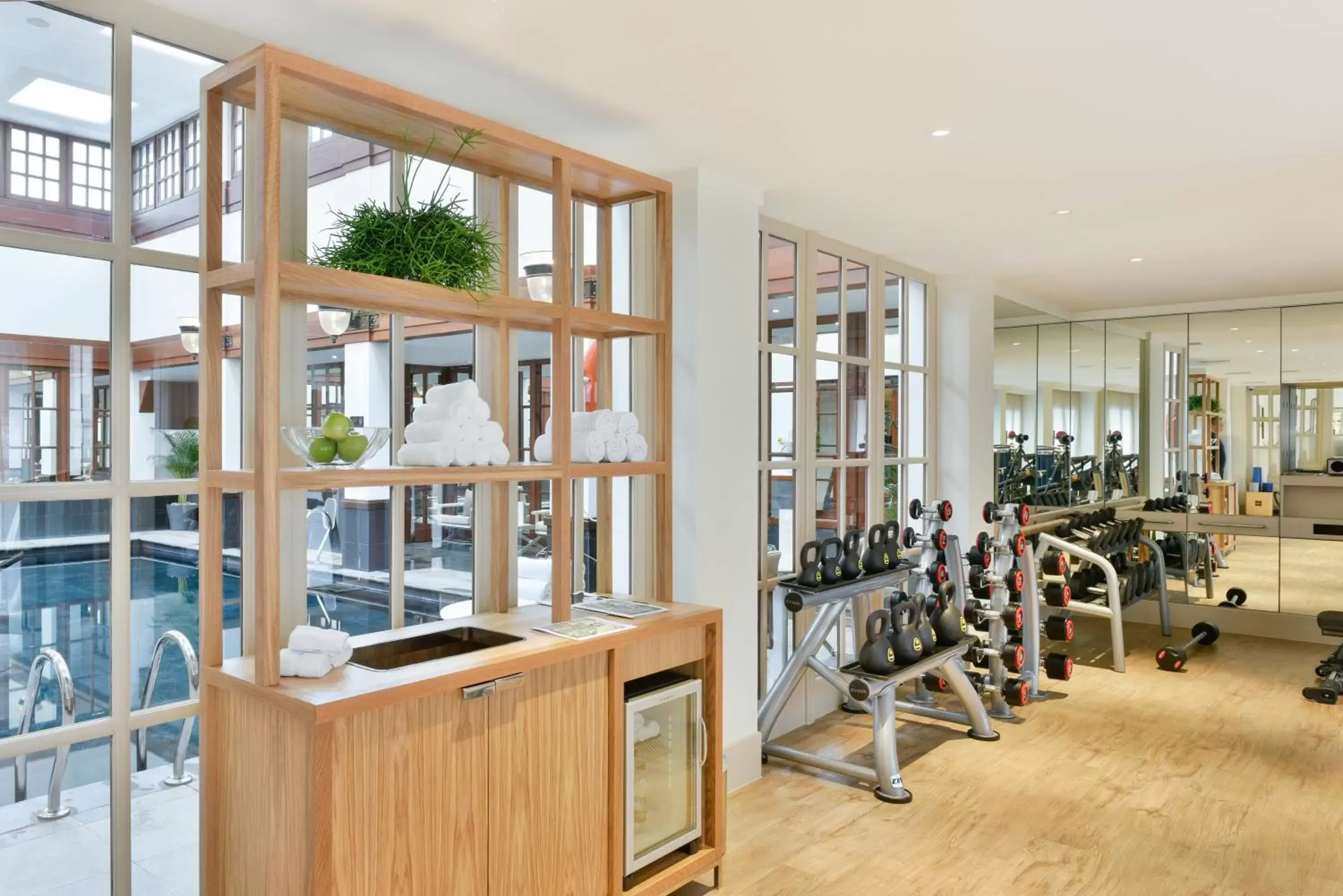 Fitness centre/facilities in The Savoy