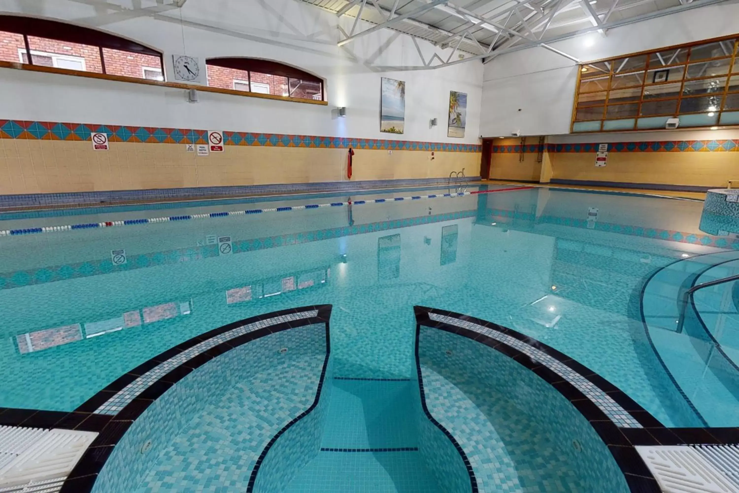 Swimming pool in Village Hotel Manchester Hyde Swimming pool in Village Hotel Manchester Hyde