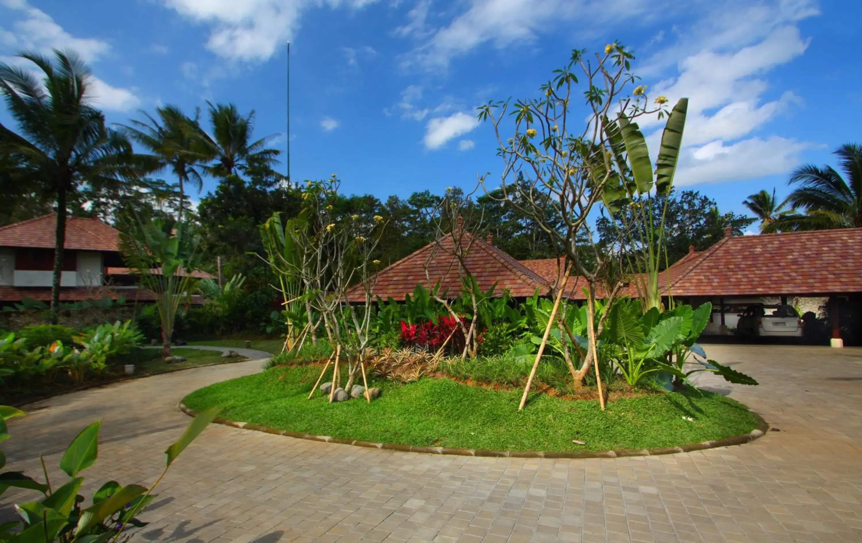 Facade/entrance, Garden in BeingSattvaa Luxury Ubud - CHSE Certified