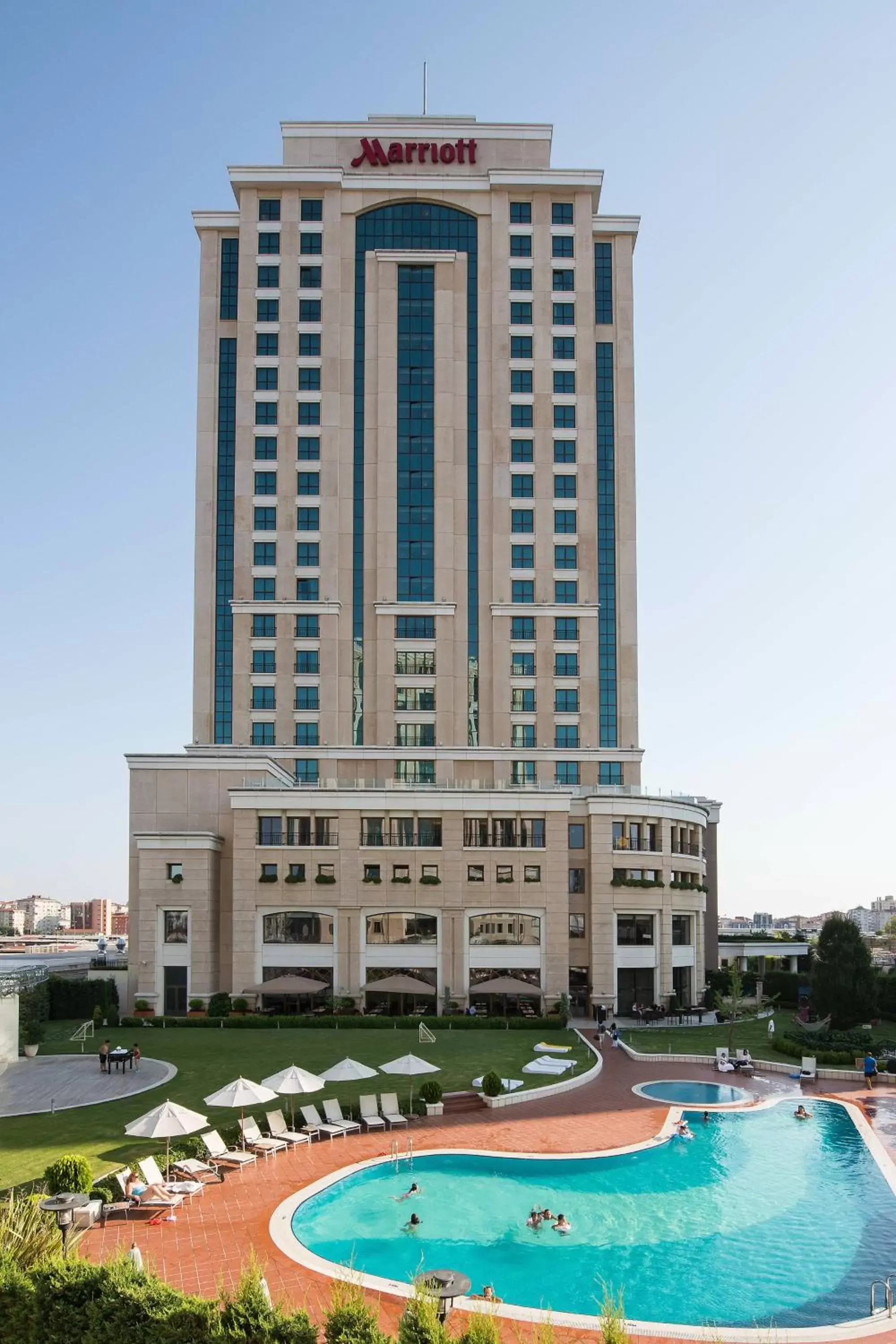 Property Building in Istanbul Marriott Hotel Asia