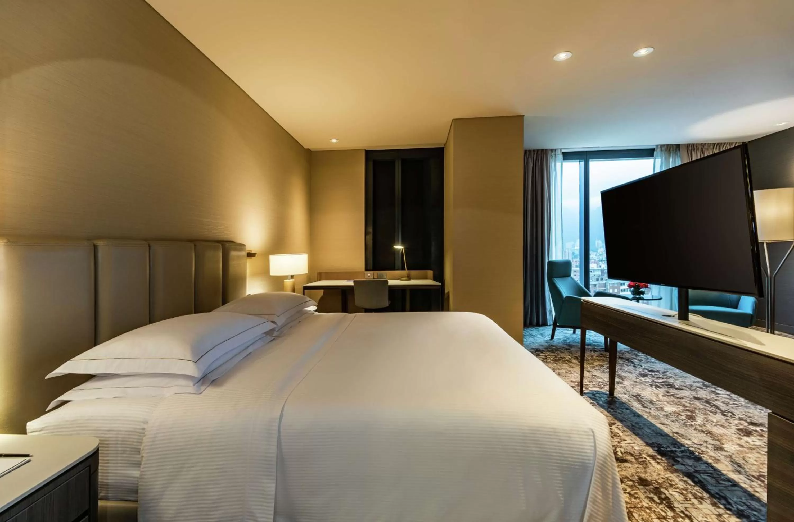 Bed in Hilton Bogota Corferias