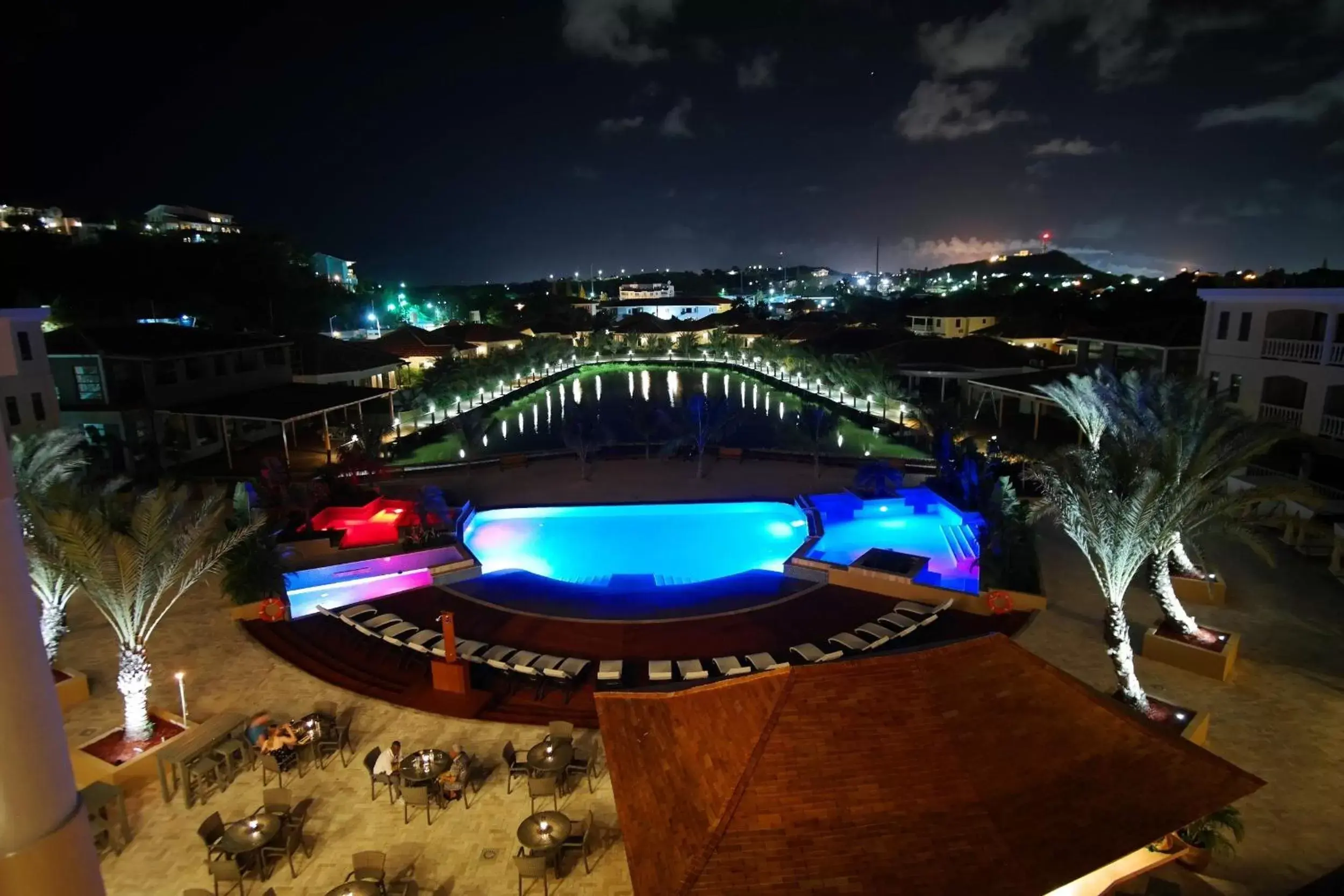 Bird's eye view, Pool View in Acoya Curacao Resort, Villas & Spa