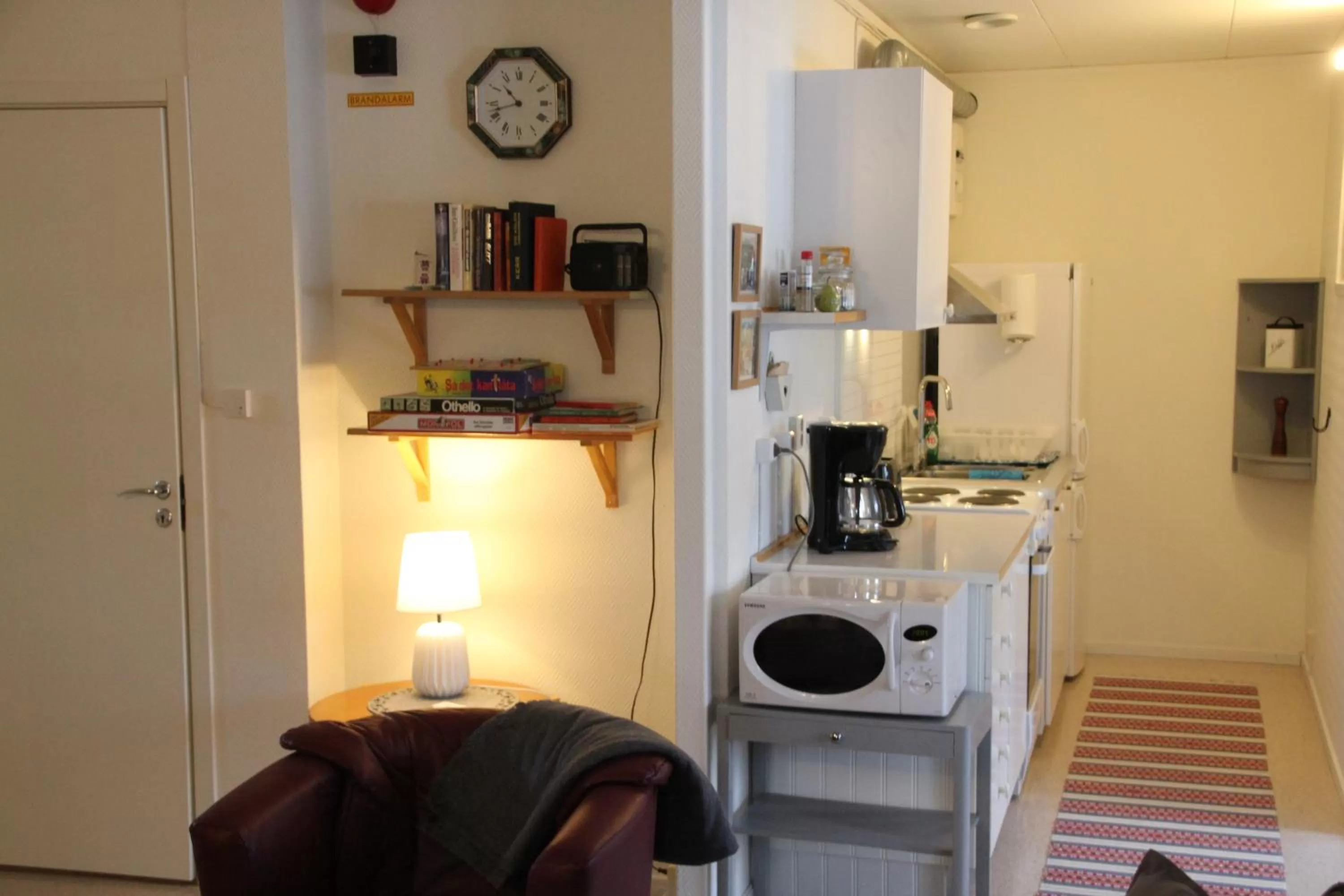 Kitchen or kitchenette in Sköna Rum Fryksta