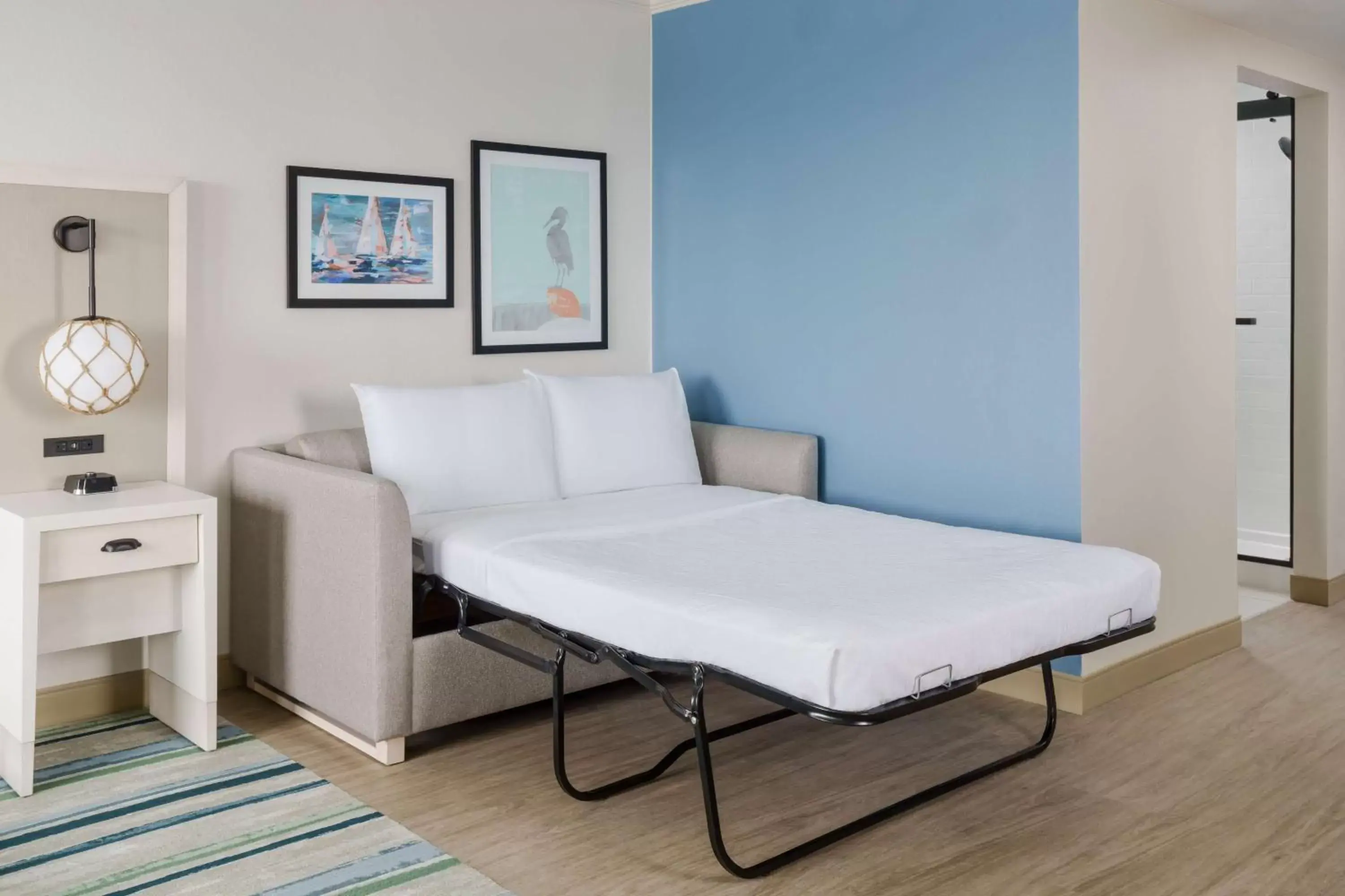 Living room, Seating Area in Hilton Garden Inn Ocean City Oceanfront