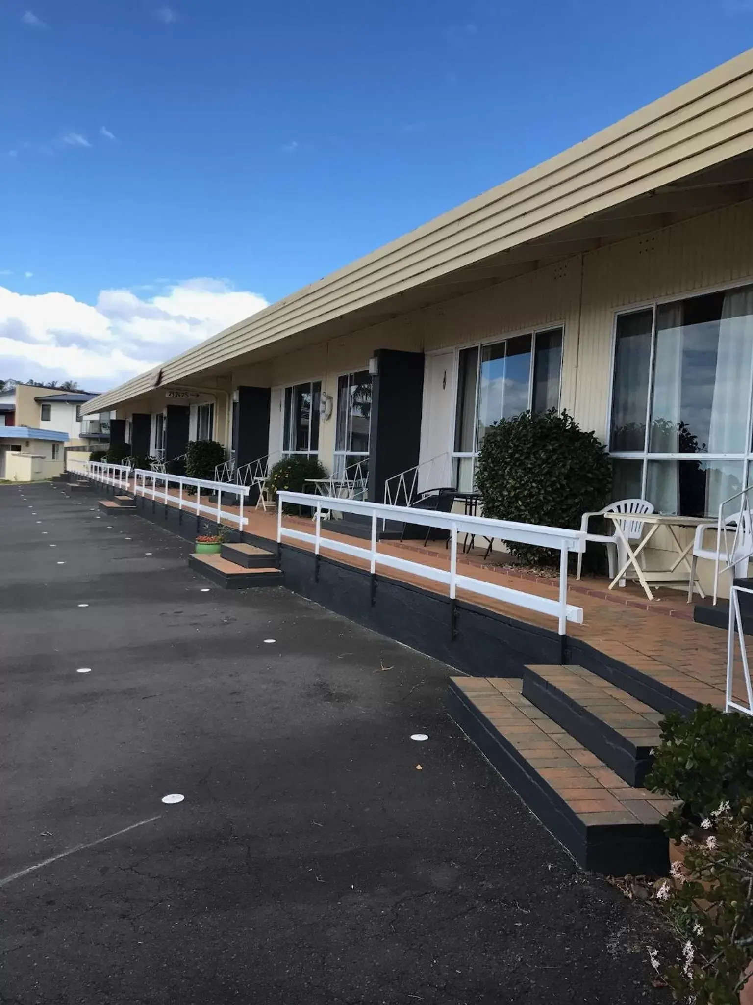 Balcony/Terrace, Property Building in Merimbula Gardens Motel