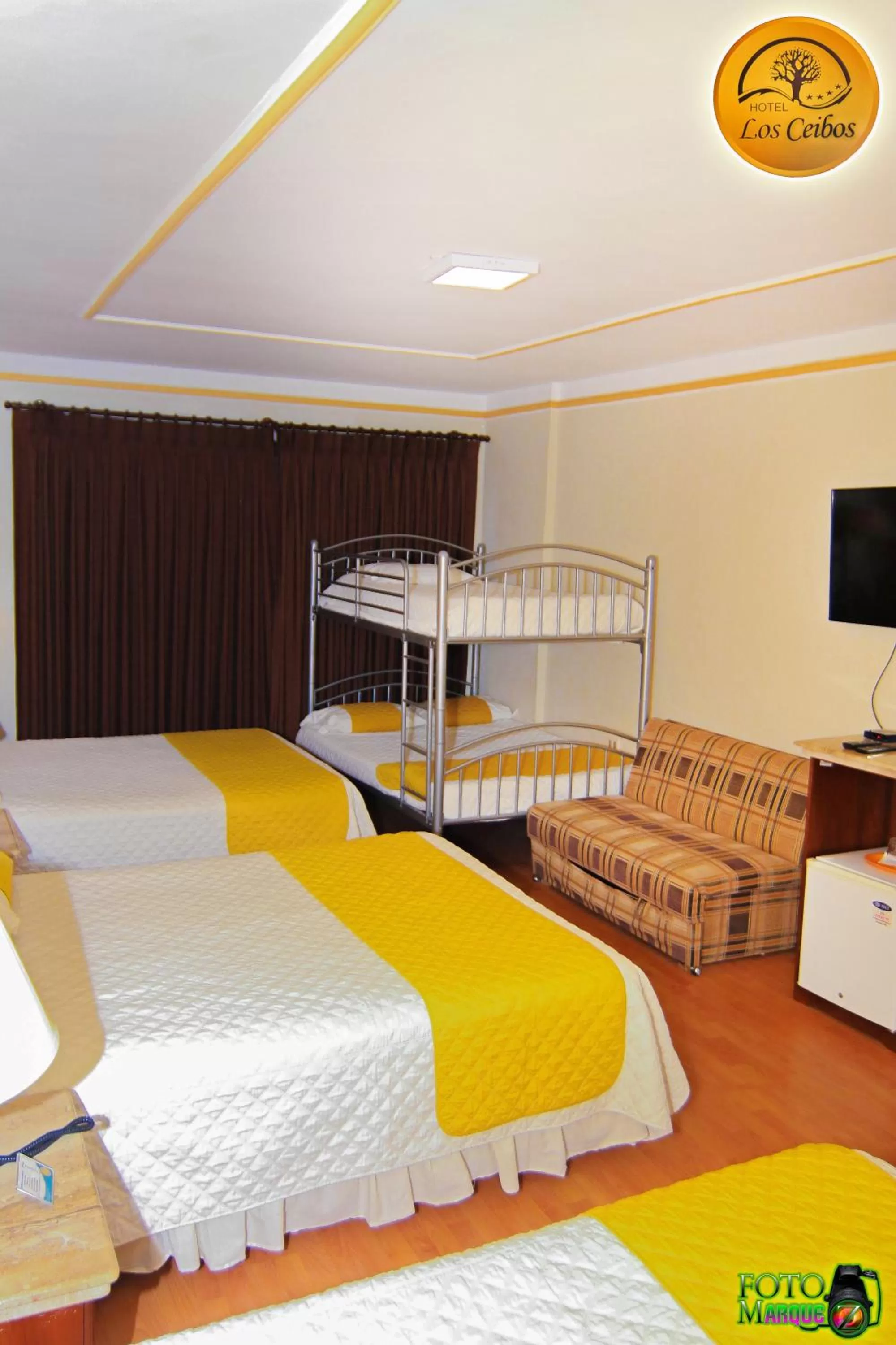 Photo of the whole room in Hotel Los Ceibos