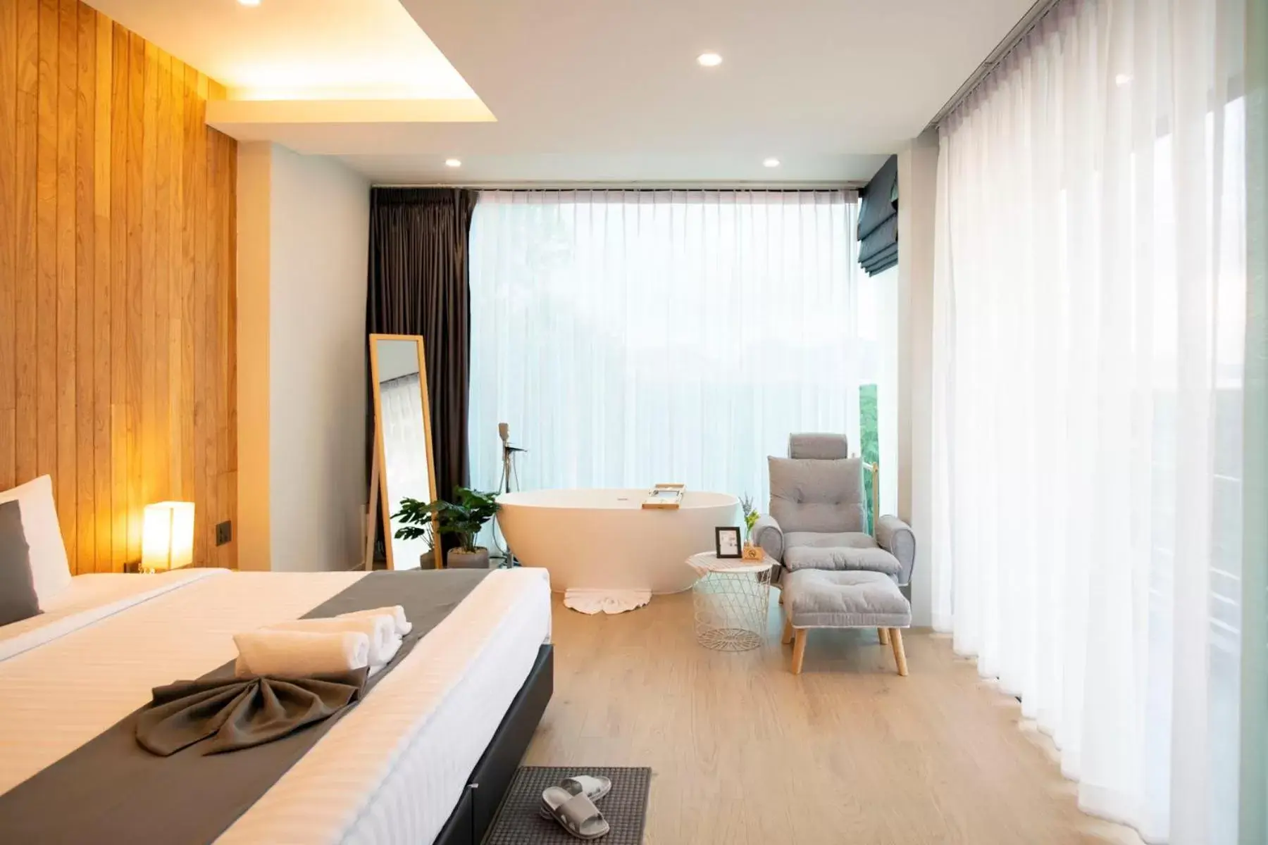 Bedroom, Bed in Ao Luek Panoramic Pool-SHA Plus Bedroom, Bed in Ao Luek Panoramic Pool-SHA Plus