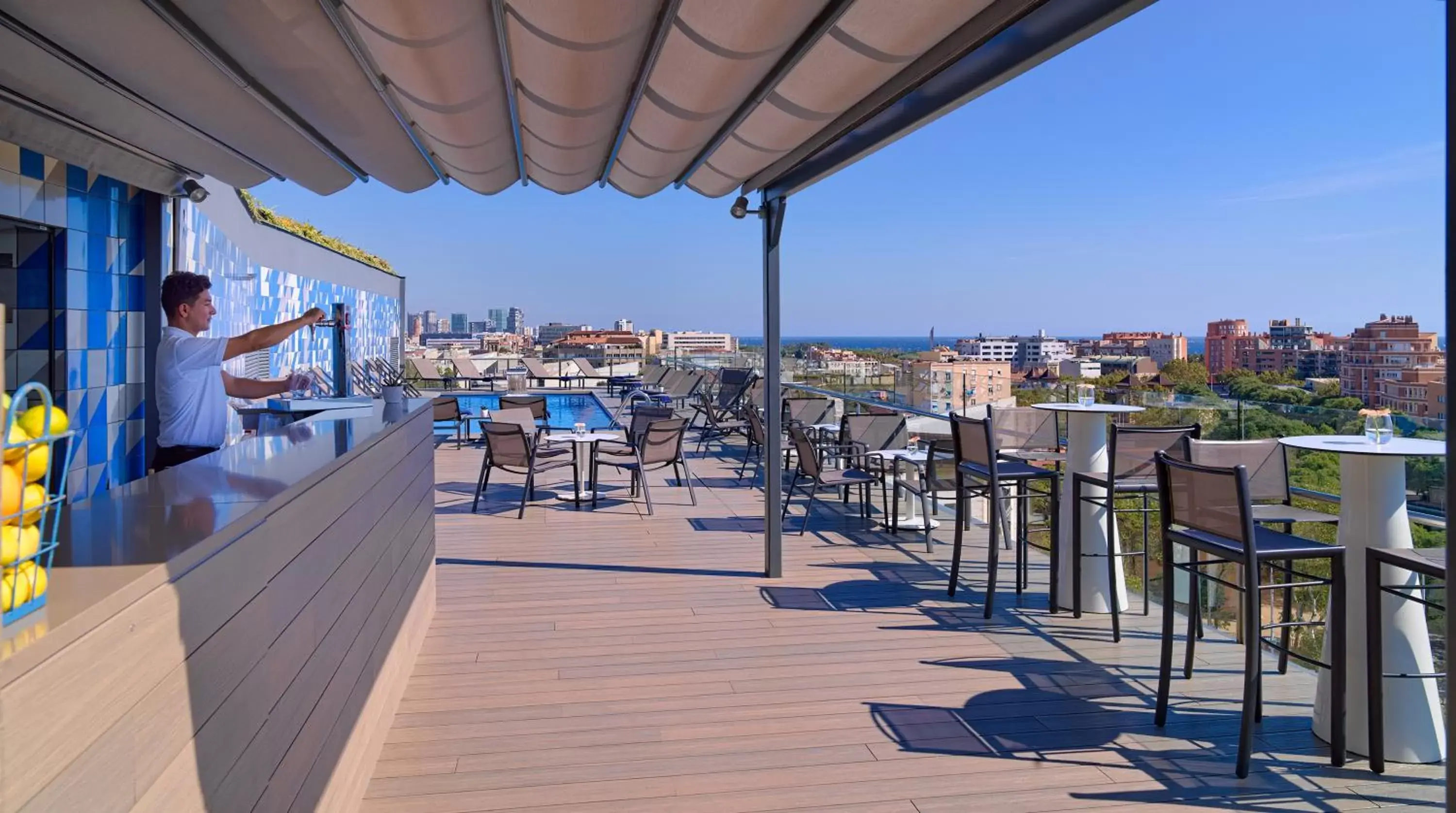 Balcony/Terrace in H10 Marina Barcelona
