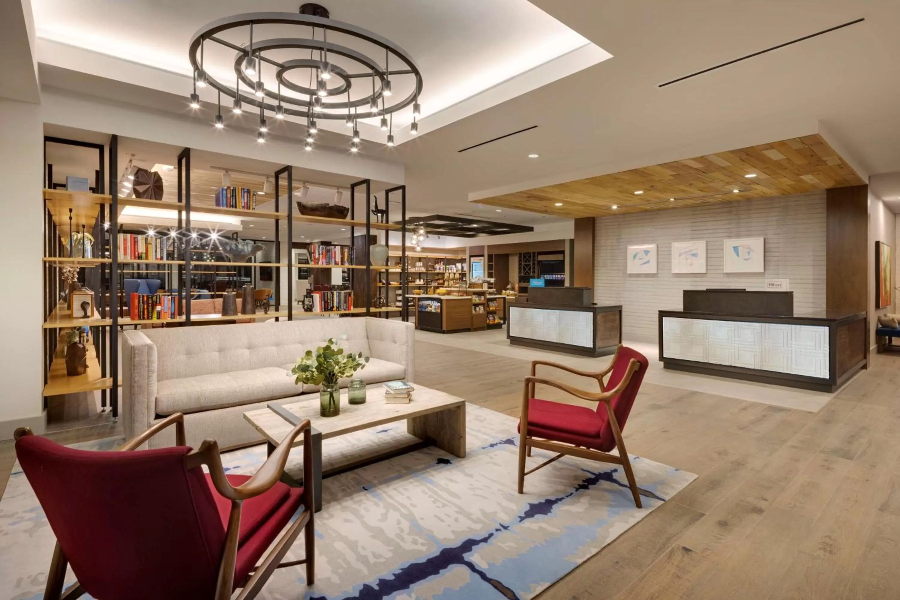 Lobby or reception in Hilton Garden Inn Haymarket