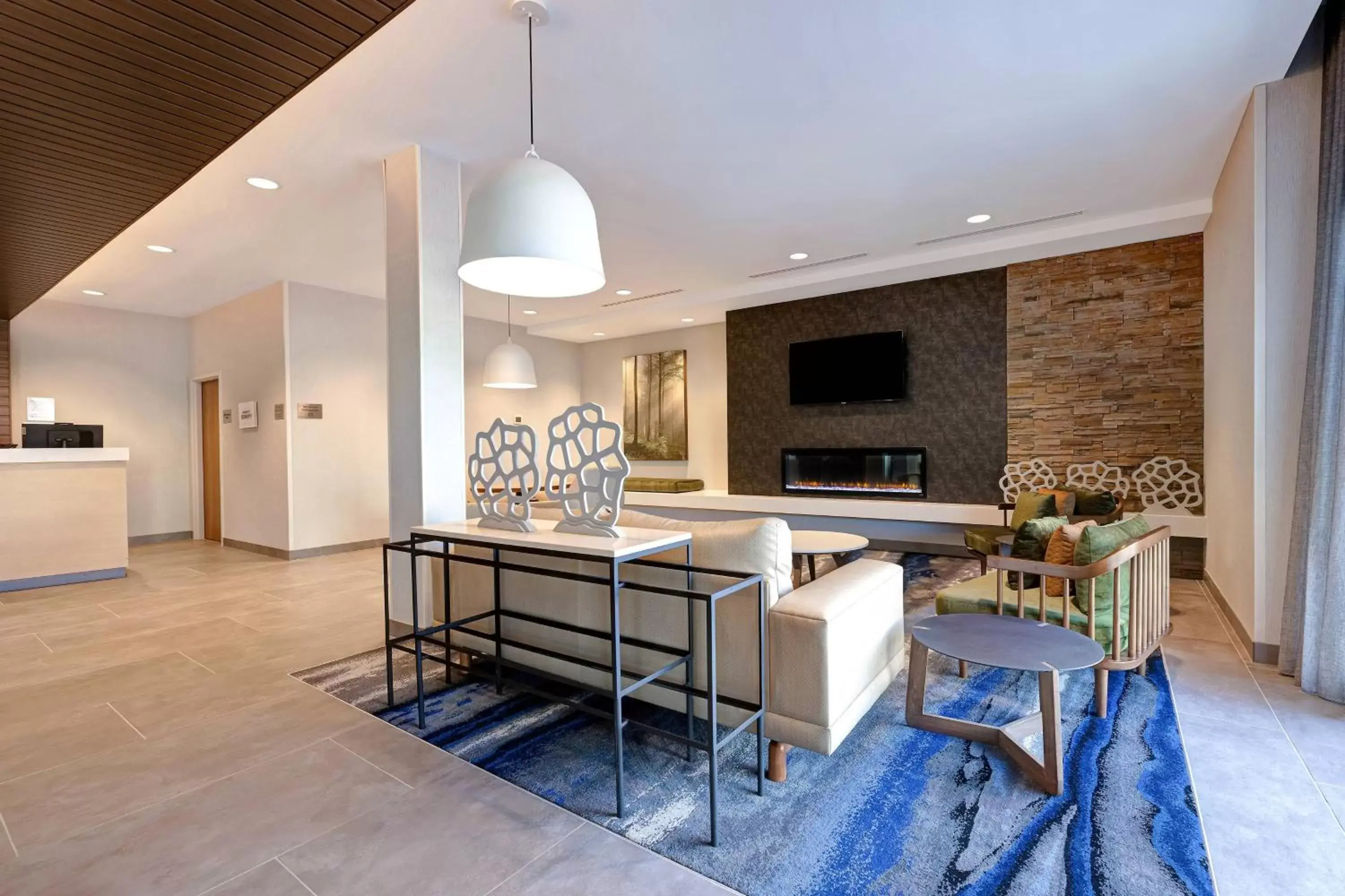 Lobby or reception, Seating Area in Fairfield by Marriott Inn & Suites St. Paul Eagan