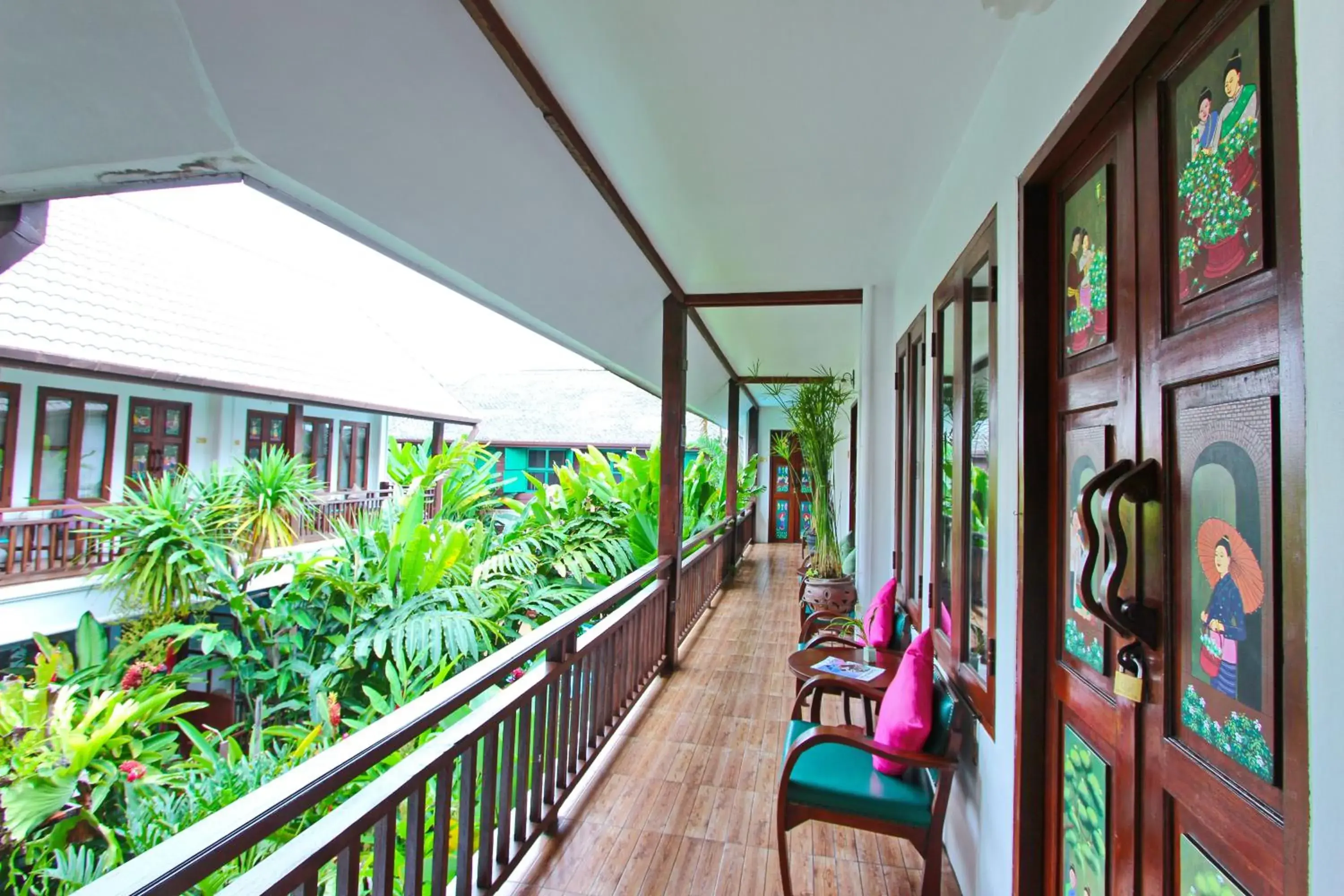 Balcony/Terrace in Shewe Wana Boutique Hotel