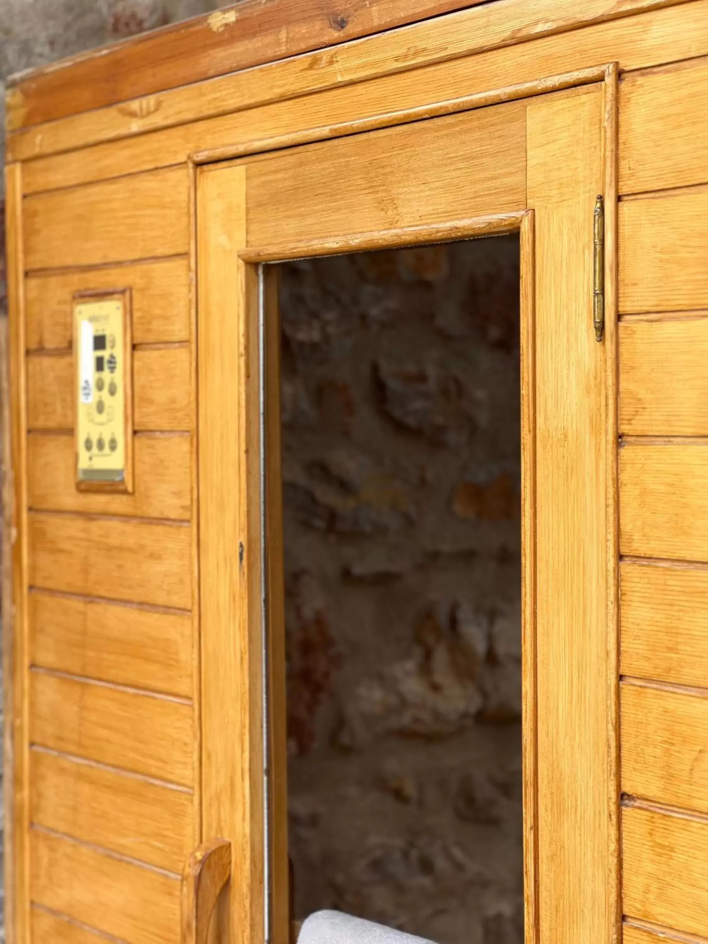 Sauna in PortaDelMare deluxe suites