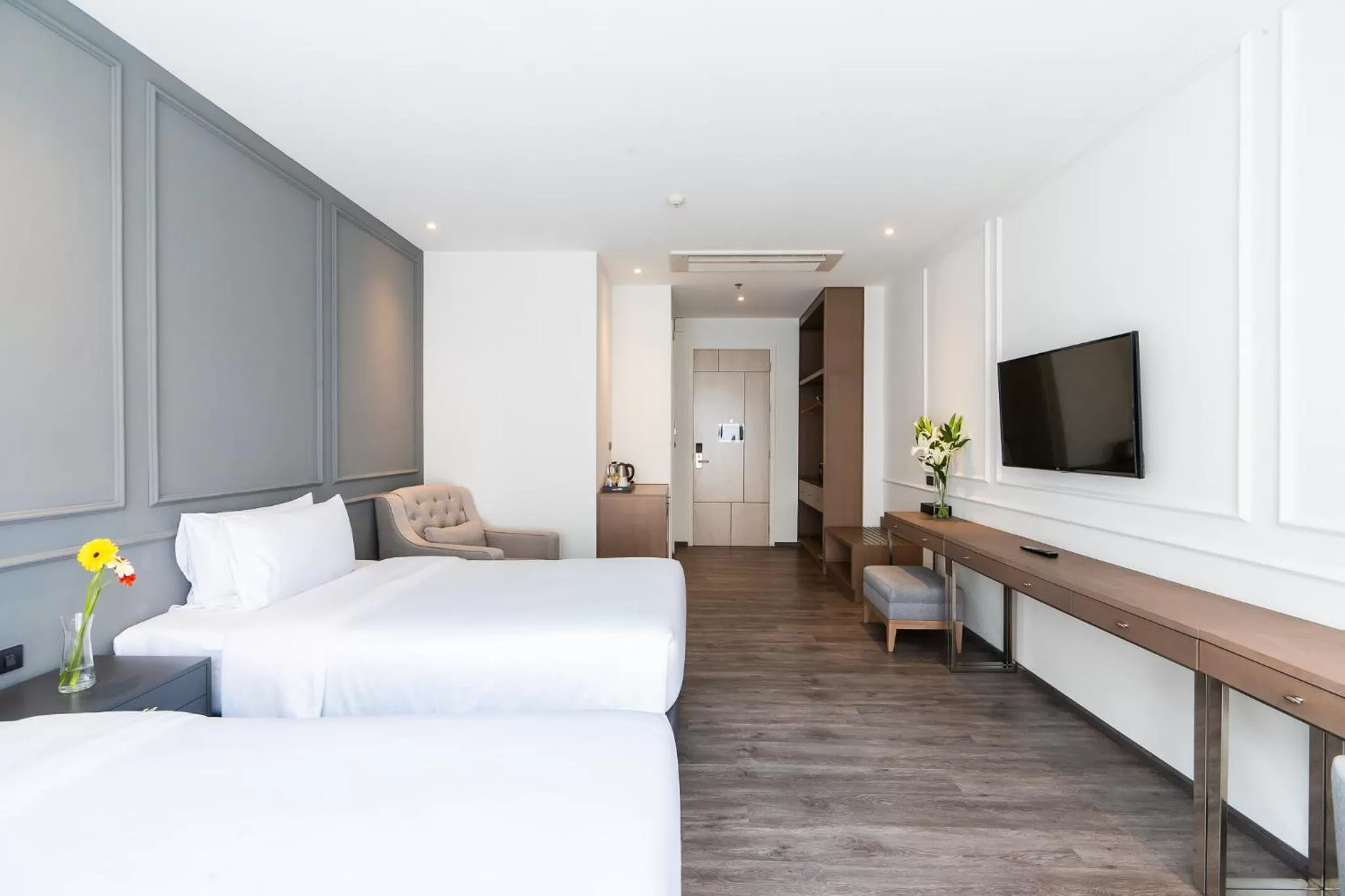 Bedroom, Bed in One Patio Hotel Pattaya - SHA Extra Plus