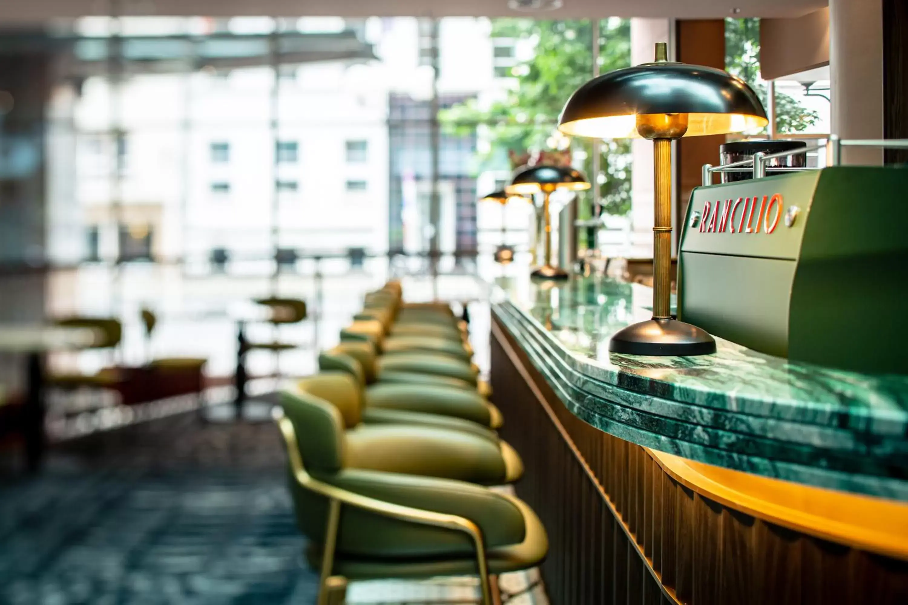 Restaurant/places to eat in Hilton Frankfurt City Centre Restaurant/places to eat in Hilton Frankfurt City Centre