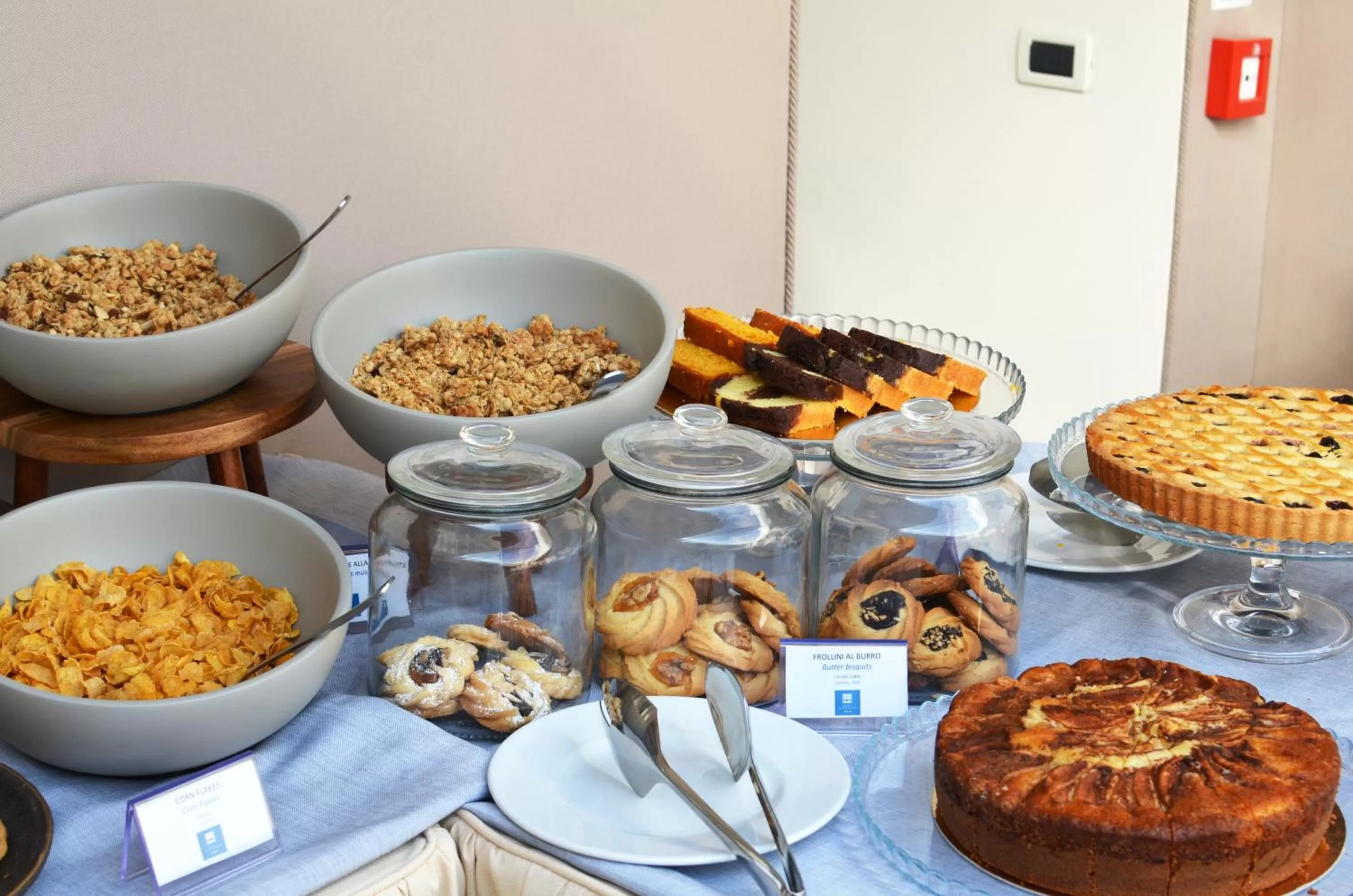 Breakfast in BeYou Hotel Ponte Milvio