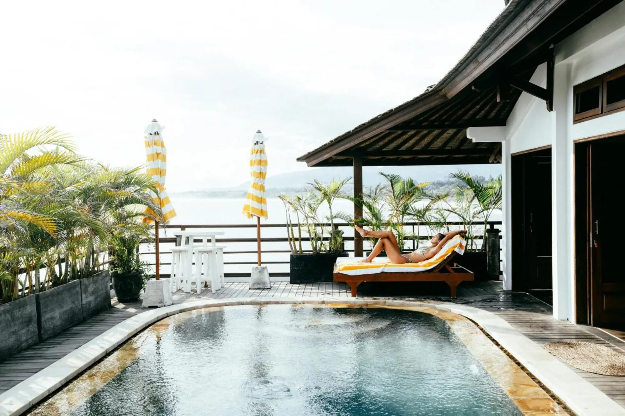 Natural landscape, Swimming Pool in Bombora Medewi