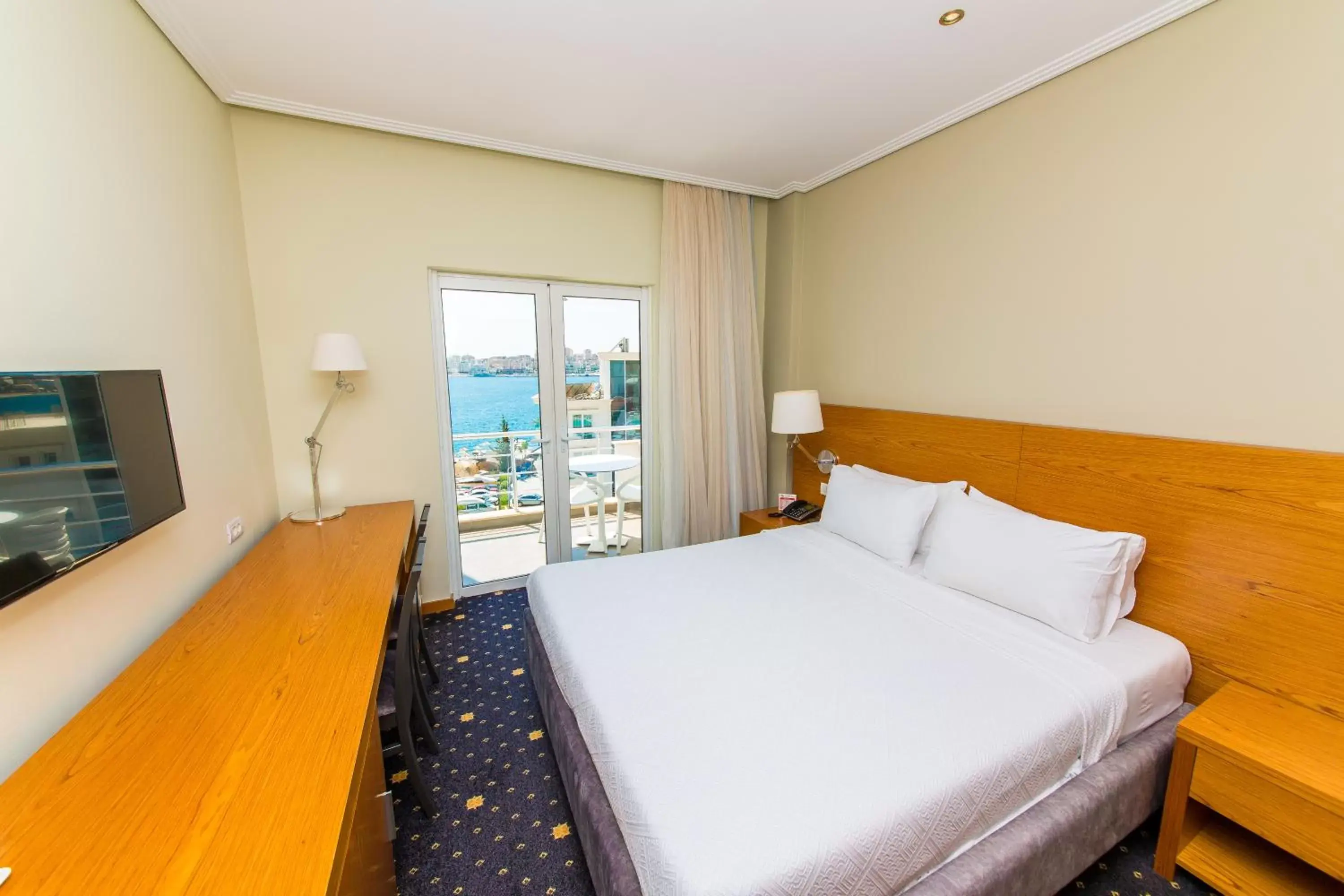 Family Room with Balcony and Sea View in Hotel Agimi Family Room with Balcony and Sea View in Hotel Agimi