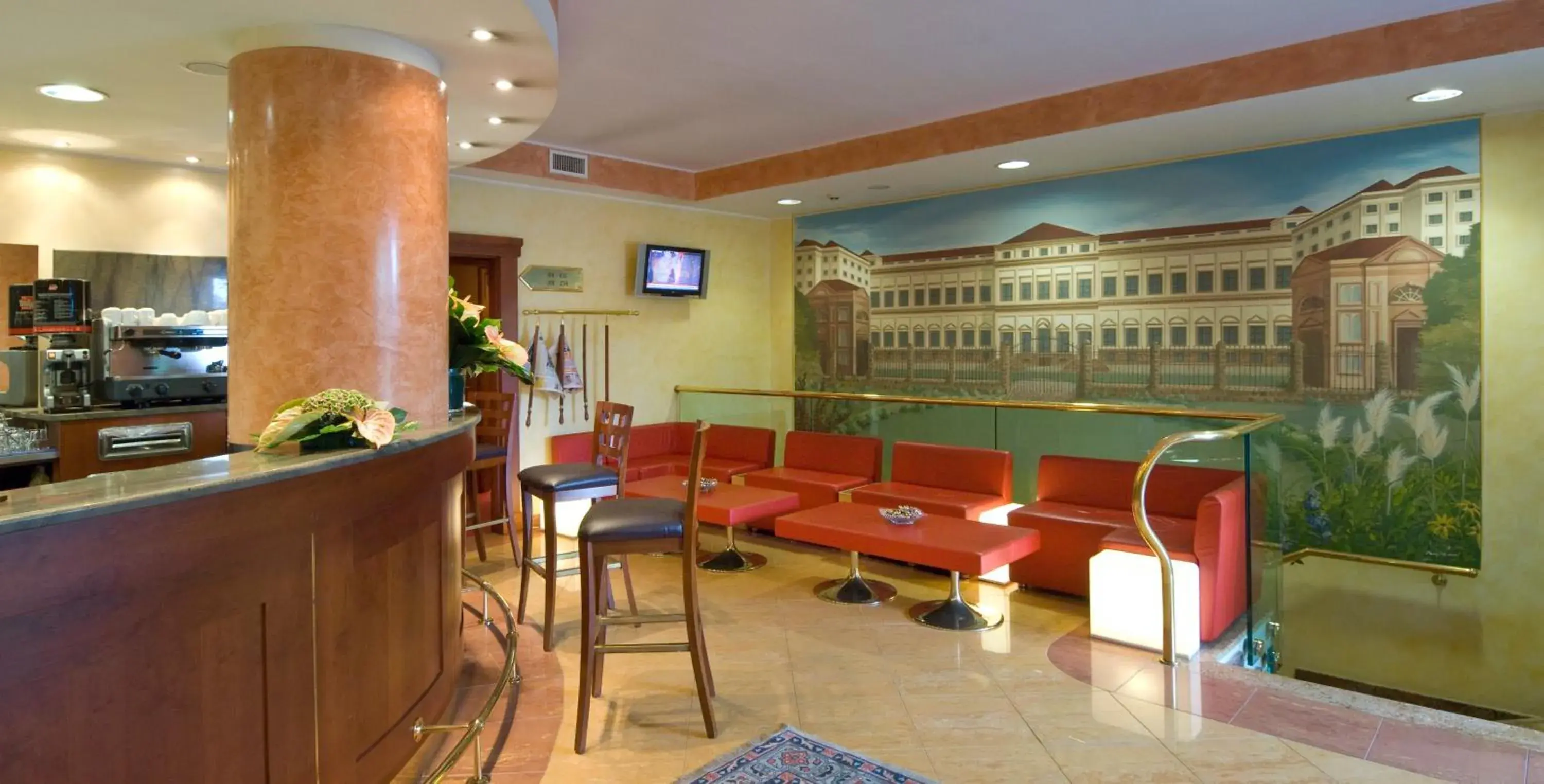 Lobby or reception, Lounge/Bar in AS Hotel Monza