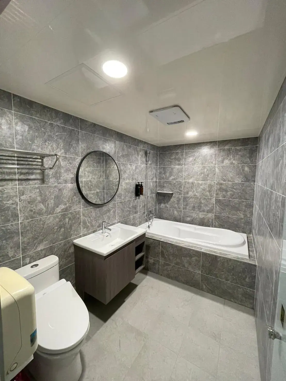 Bathroom in Benz Hotel