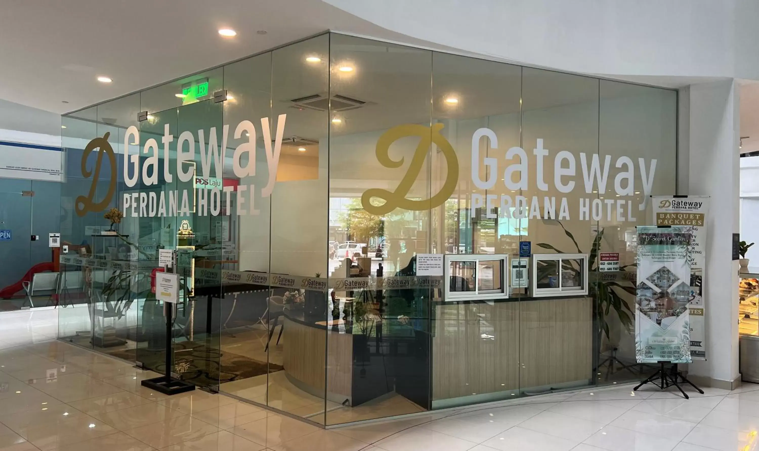 Property logo or sign in D Gateway Perdana Hotel Bangi