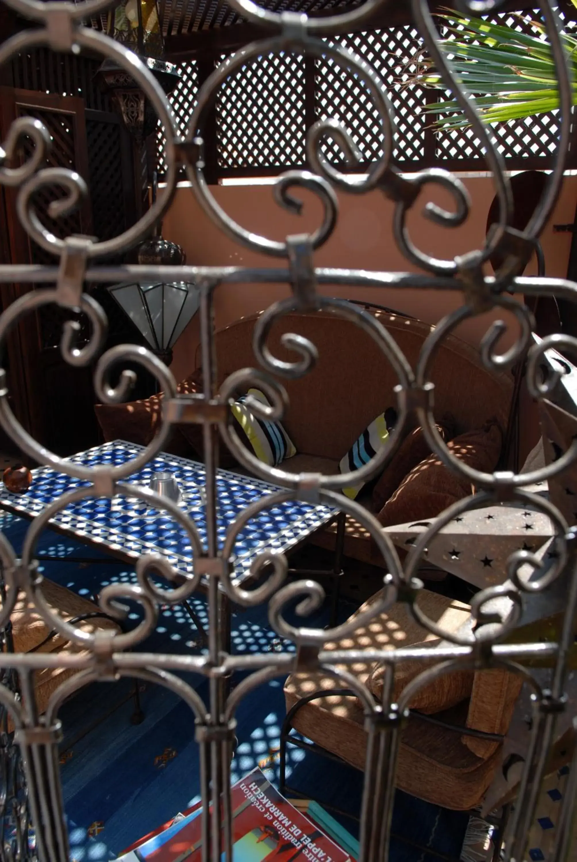 Balcony/Terrace in Riad Aubrac