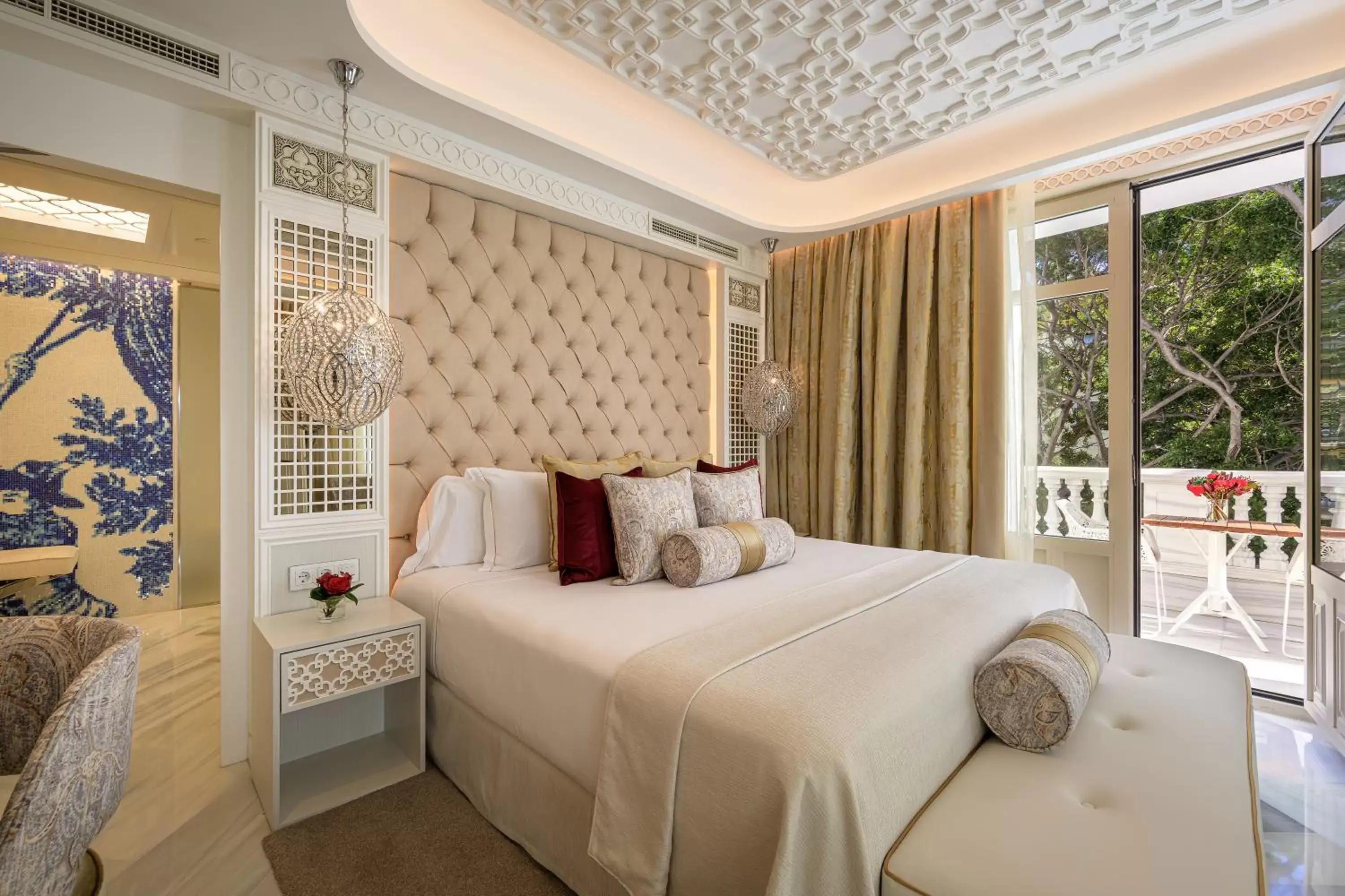 Bed in Gran Hotel Miramar GL
